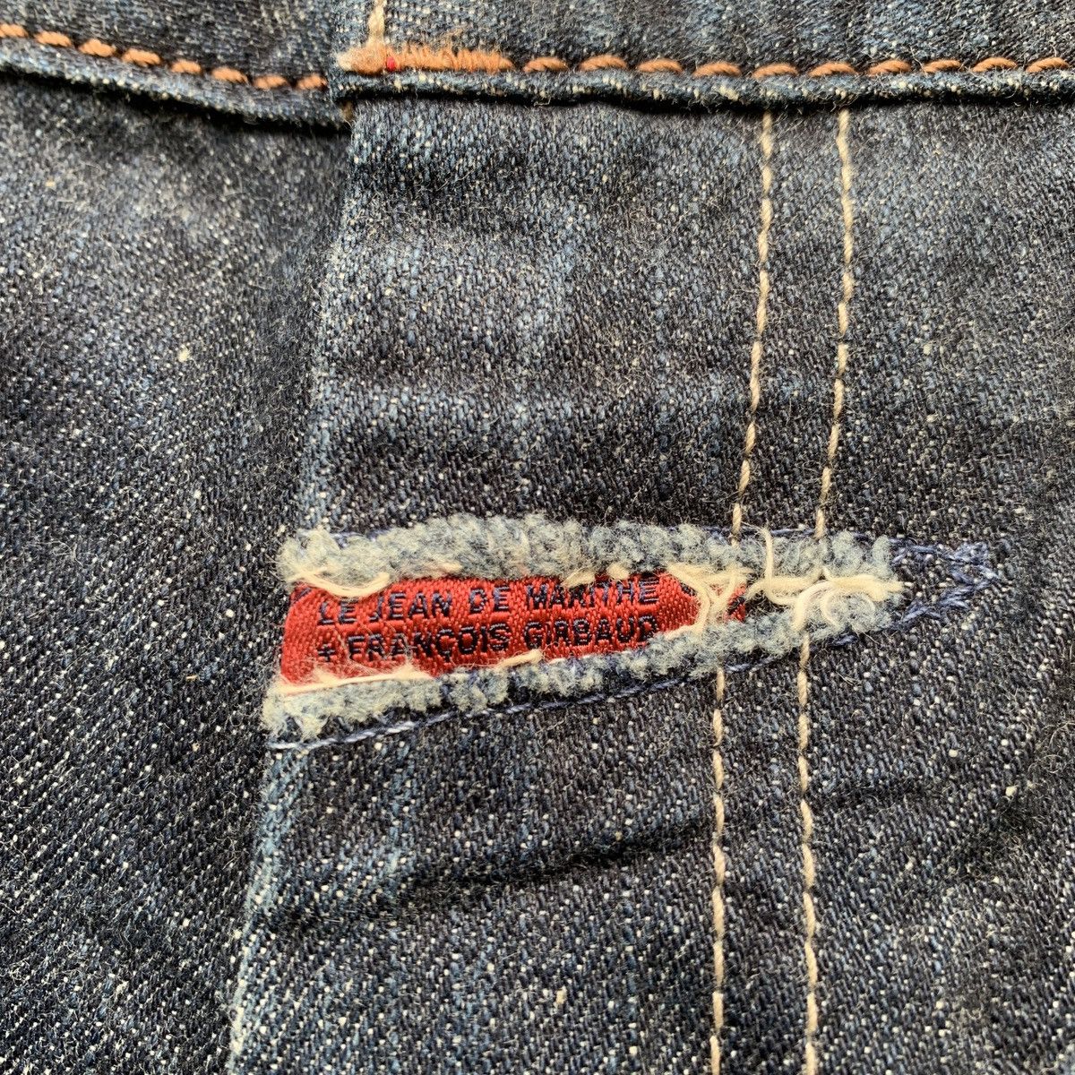 Marithe + Francois Girbaud Le Jean De Marithe Francois Girbaud Denim Pants Size US 34 / EU 50 - 6 Thumbnail