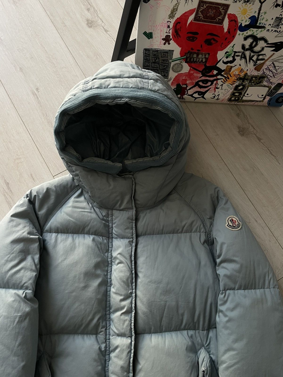 Moncler Moncler Puffer Down Jacket Blue Luxury Vintage 💥VERY RARE💥 Size US M / EU 48-50 / 2 - 3 Thumbnail