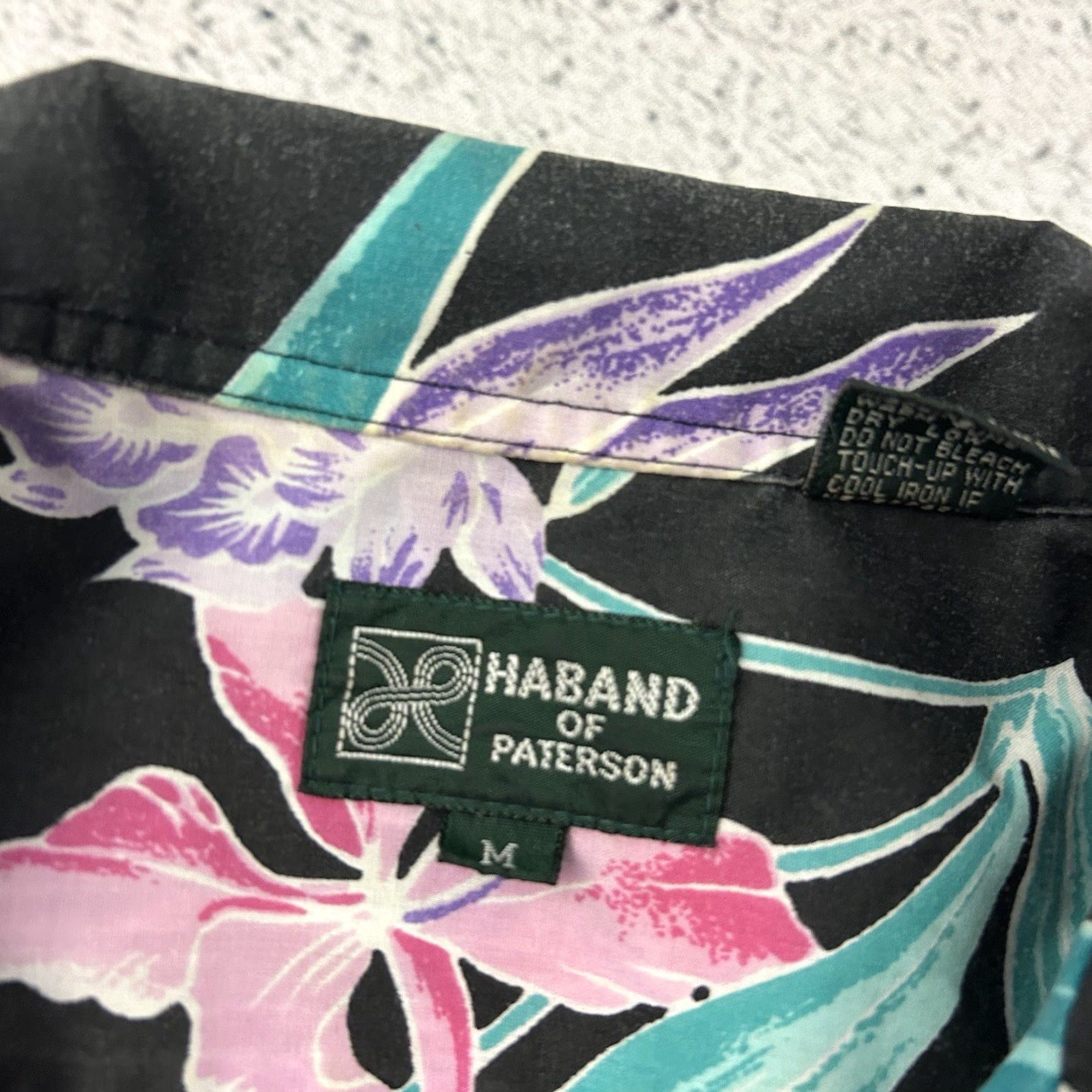 Haband Haband Of Paterson Birds of Paradise Short Sleeve Button Front Shirt Men's M Multicolor Floral Hawaiian Ajd? Size US M / EU 48-50 / 2 - 2 Thumbnail