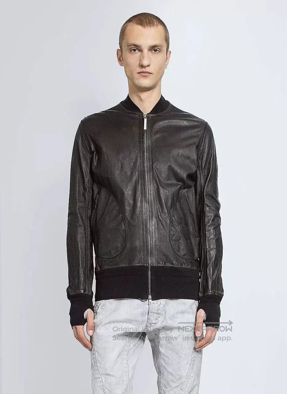 Isaac Sellam Experience isaac sellam leather MA1 bomber jacket. Size US XL / EU 56 / 4 - 9 Thumbnail