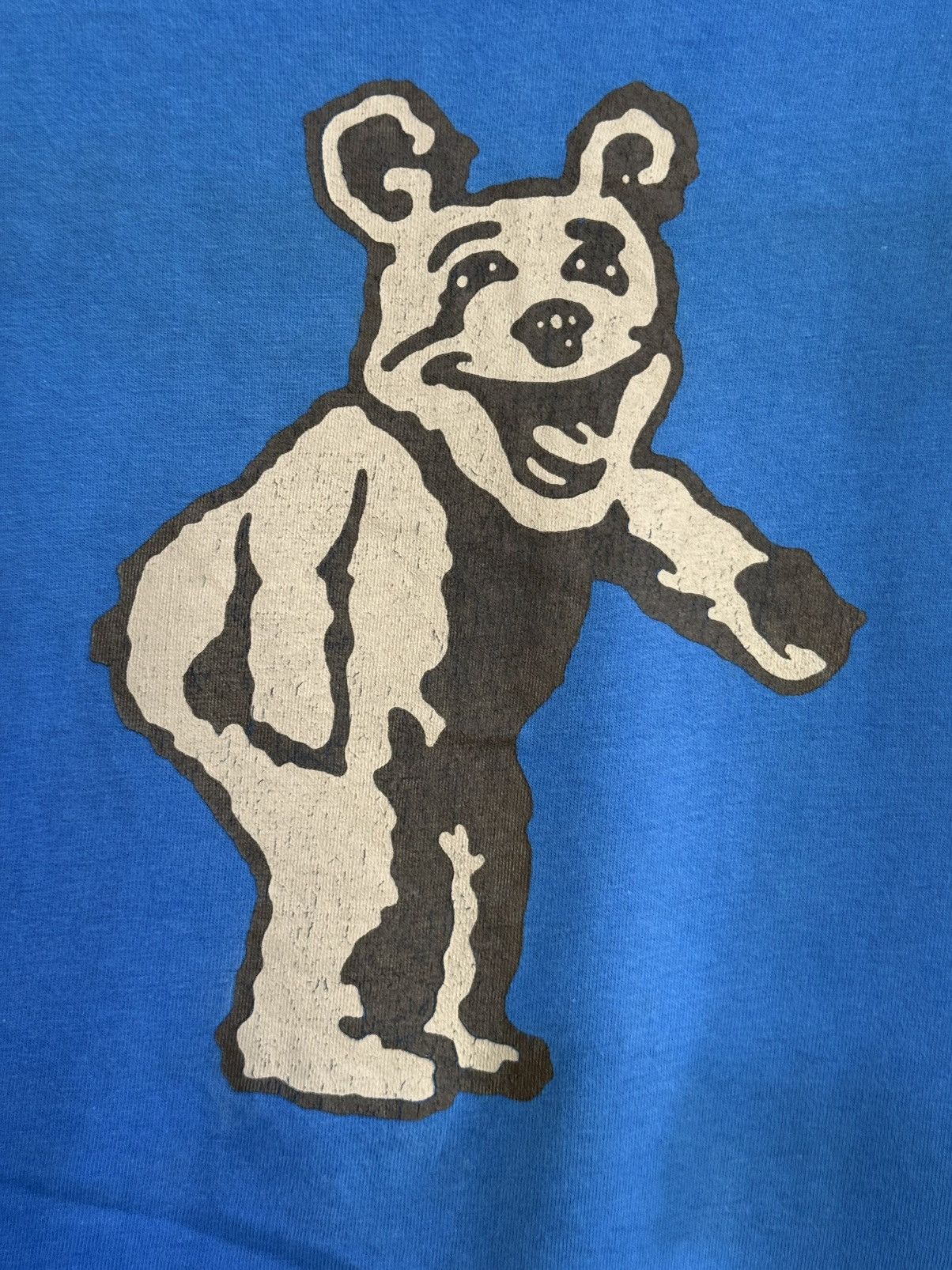 Grateful Dead × Hanes × Vintage Vintage 90s Bear Single Stitches Faded Tee Size US L / EU 52-54 / 3 - 3 Thumbnail
