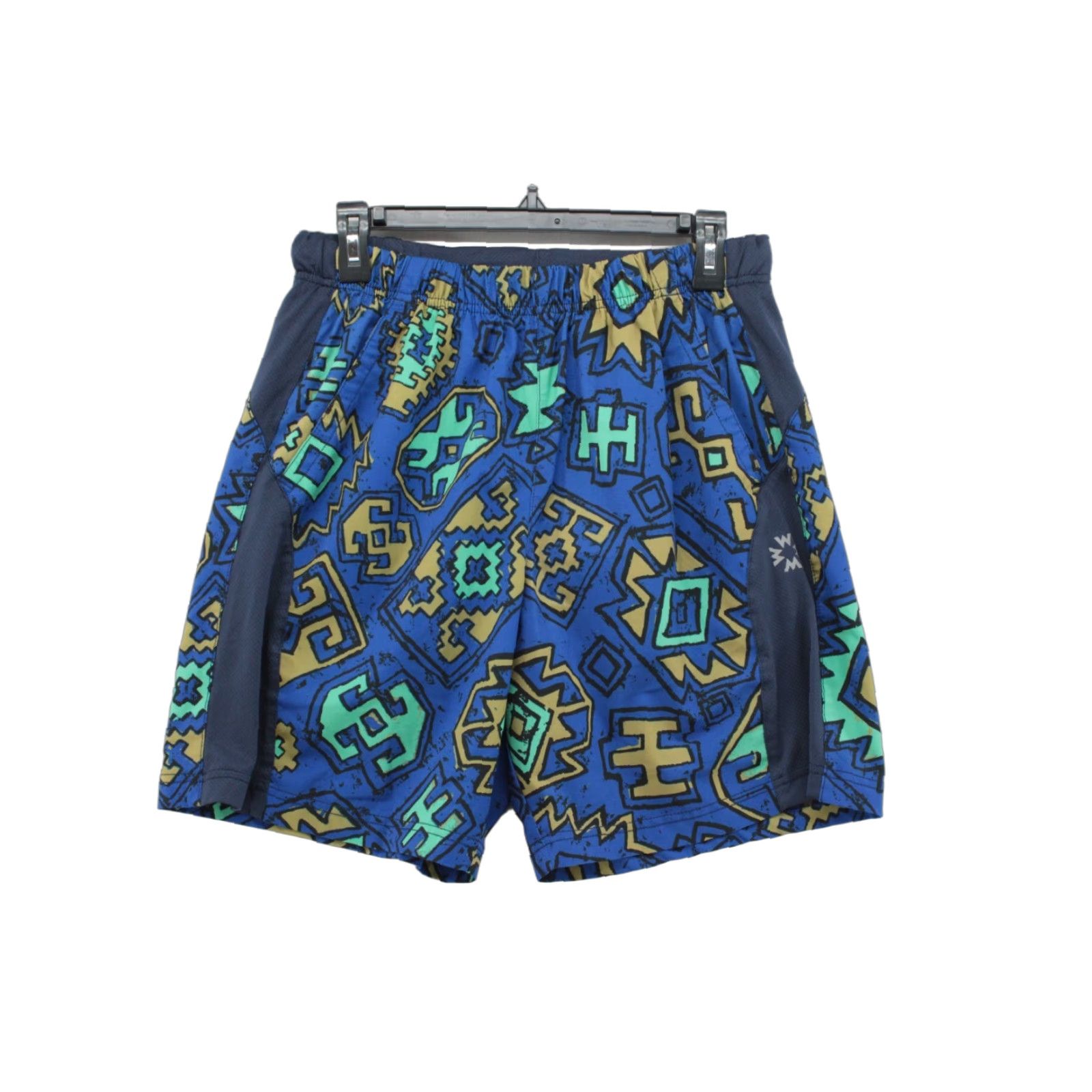 Walls VINTAGE Without Walls Swim Trunks Mens M Blue Lined Tribal Geometric Lined Hybrid Size US 31 - 1 Thumbnail
