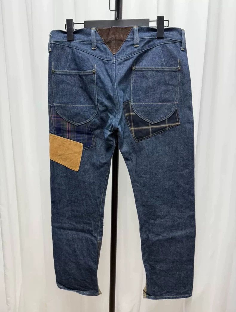 Junya Watanabe Junya Watanabe Patchwork Denim Jeans Size US 34 / EU 50 - 4 Thumbnail