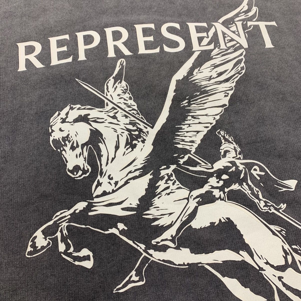 Represent Clo. Represent XXS Hoodie Mascot Initial Vintage Grey Hoodie Size US XXS / EU 40 - 3 Thumbnail