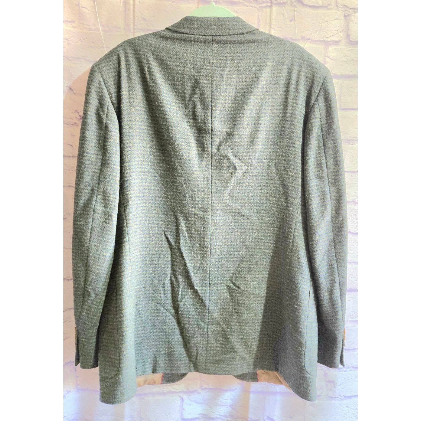 Other Evan-Picone Tlrd for Hechts Mens Store Herringbone Blazer 46 Size US XL / EU 56 / 4 - 3 Thumbnail