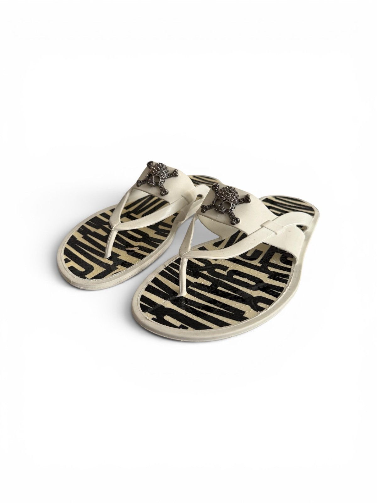 Vivienne Westwood Vivienne Westwood Skull Rubber Slippers Size US 9 / EU 42 - 1 Thumbnail
