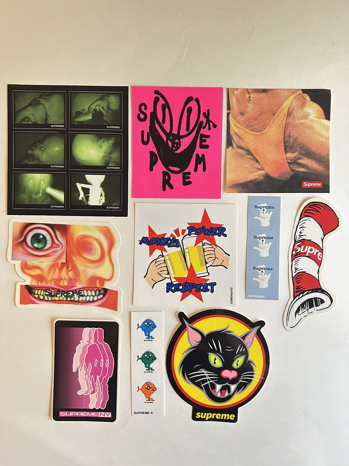 Supreme 10x Supreme Stickers Lot Size ONE SIZE - 1 Preview