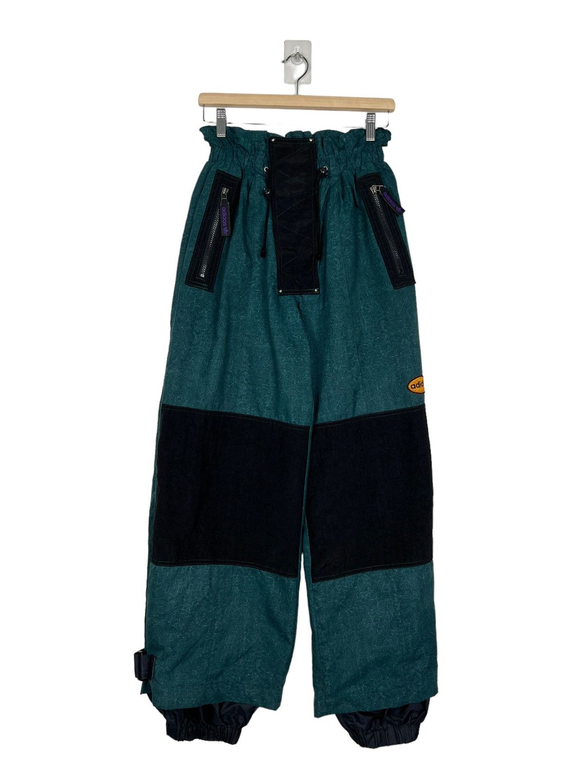 Adidas 🔥 VINTAGE ADIDAS TECHNICAL SKI PANTS Size US 32 / EU 48 - 1 Thumbnail