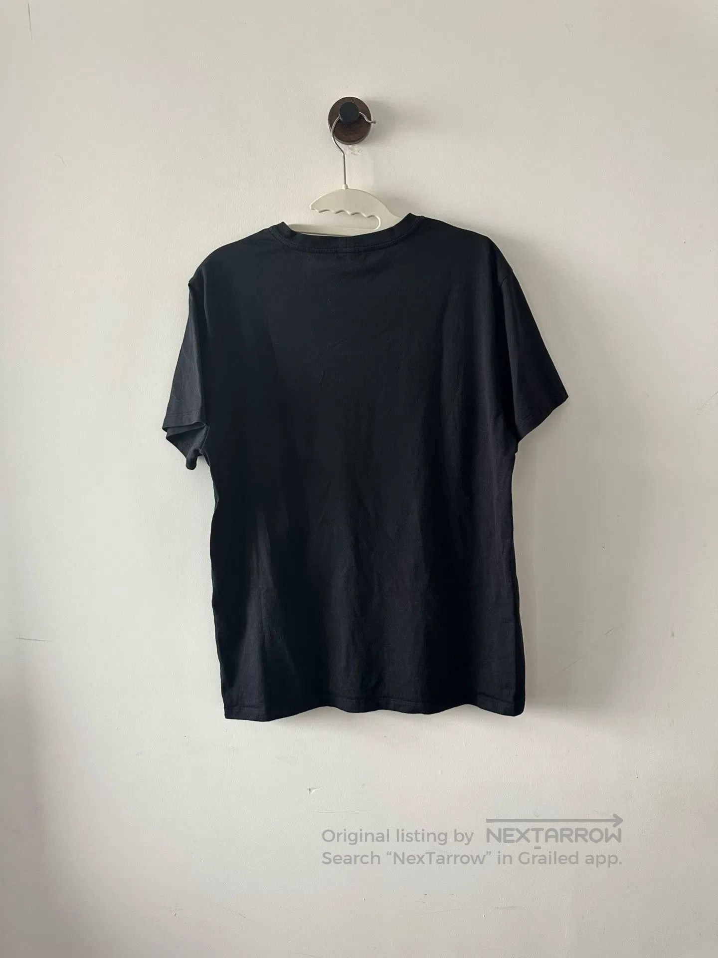 Celine CELINE Black Logo Short Sleeve| Size US M / EU 48-50 / 2 - 2 Thumbnail