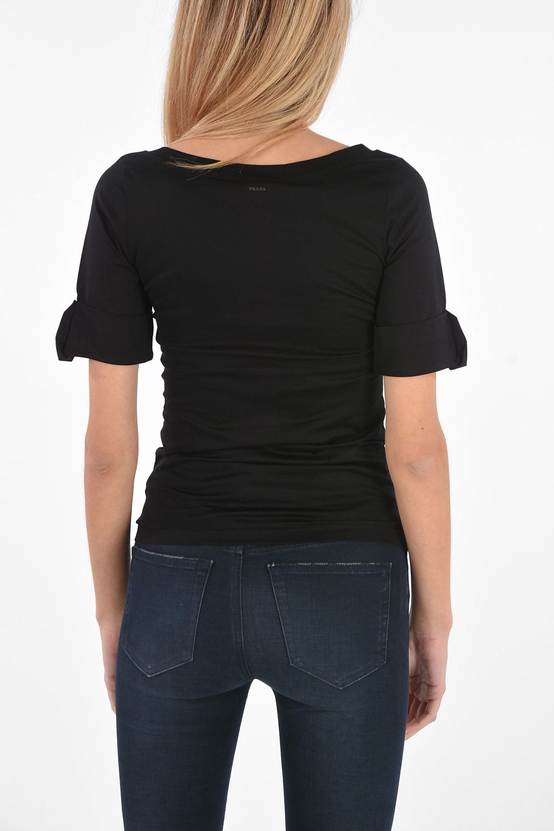 Prada Prada Breast pocket v-neck t-shirt Size M / US 6-8 / IT 42-44 - 2 Thumbnail