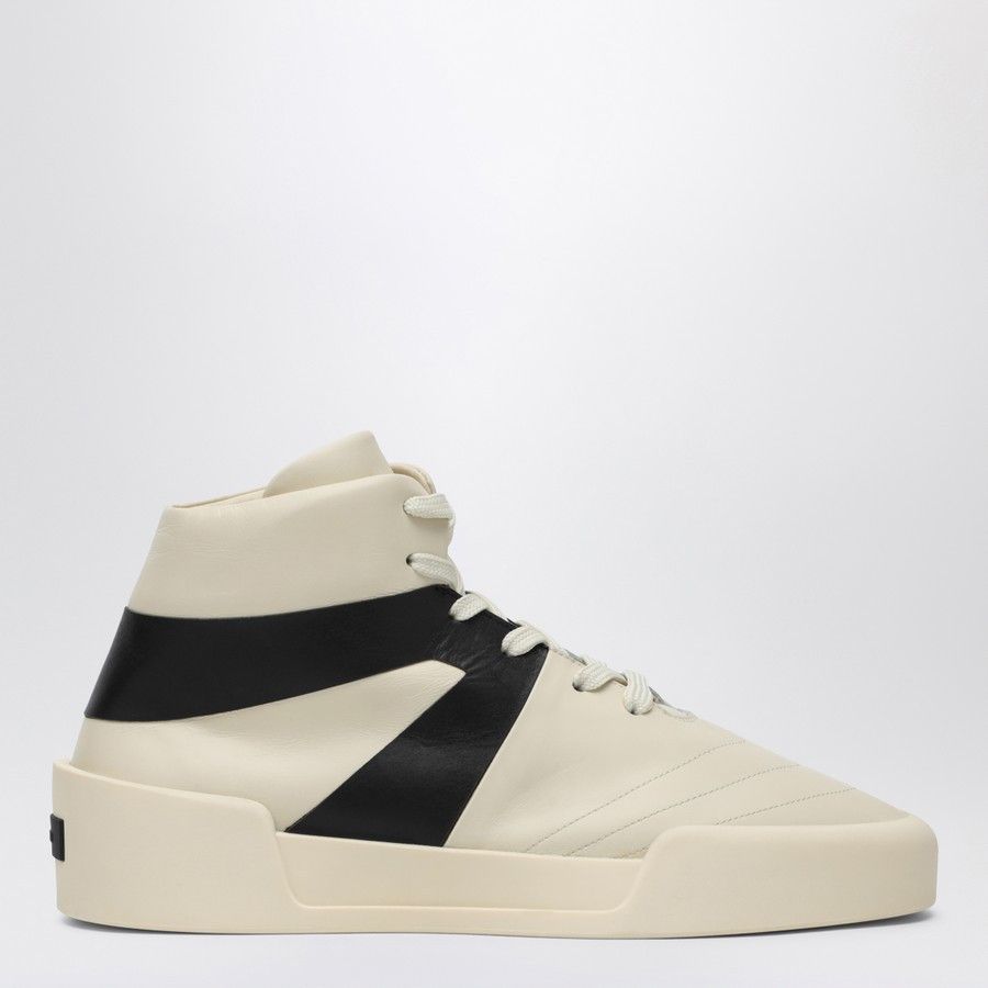 Fear of God o1d2blof0226 Basketball Sneakers in Cream/Black Size US 7 / EU 40 - 1 Thumbnail