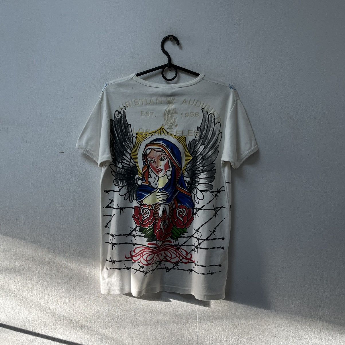 Christian Audigier Vintage Christian Audigier T Shirt Size M Size US M / EU 48-50 / 2 - 2 Thumbnail