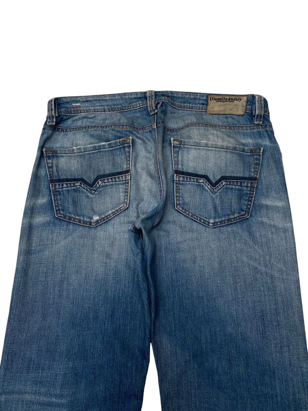 Diesel Vintage Brand Diesel Industry Jeans 1990s Size US 35 - 7 Thumbnail