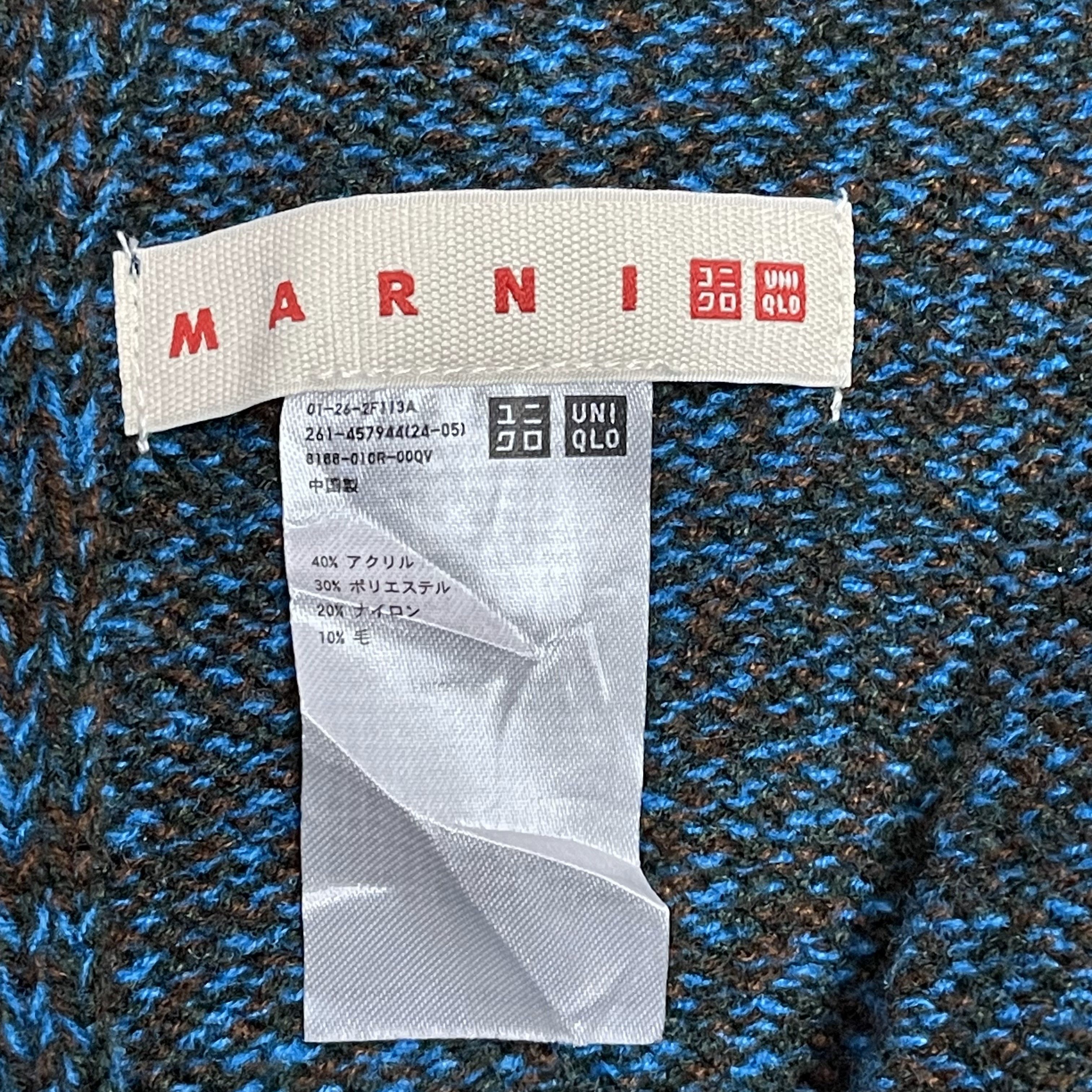 Marni × Uniqlo Vintage Marni x Uniqlo Scarf / Muffler - 6053 Size ONE SIZE - 7 Thumbnail
