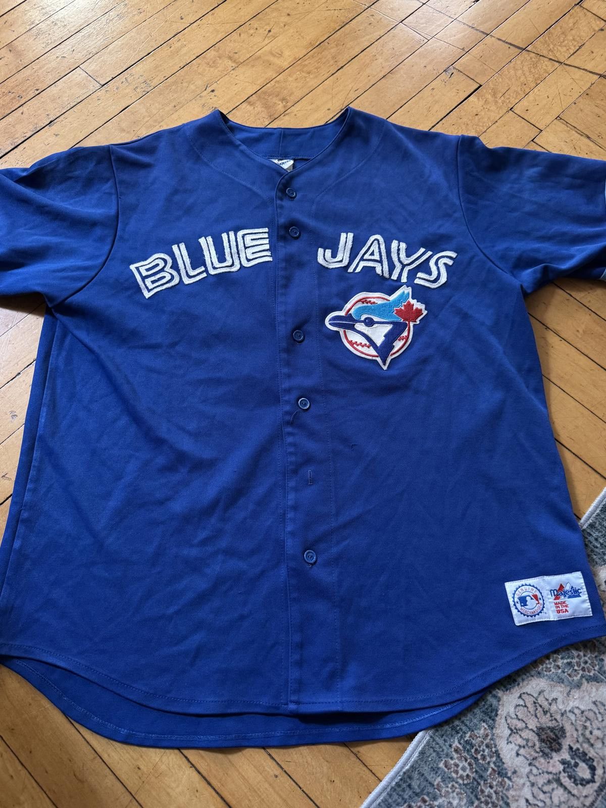 Majestic Vintage Joe Carter Toronto Blue Jays Majestic Jersey [] Size ONE SIZE - 1 Thumbnail