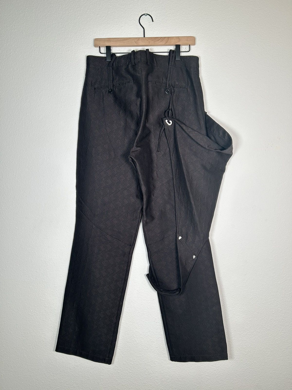 Kiko Kostadinov NWT! $1.1k ‘23 Dorset Apron Trousers Size US 30 / EU 46 - 2 Thumbnail