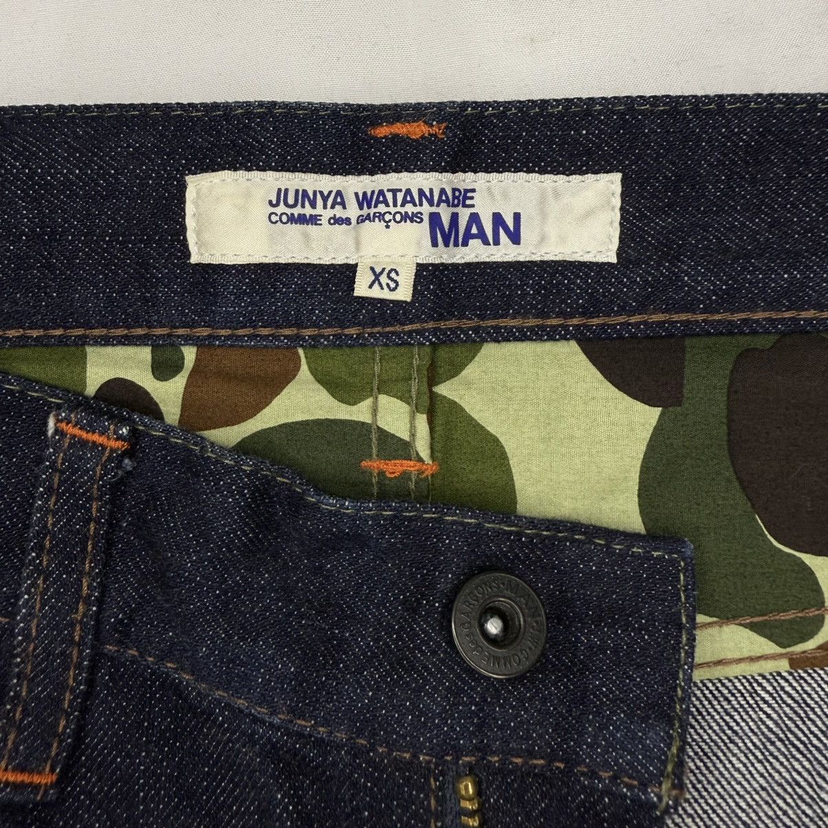 Junya Watanabe Junya Watanabe Double Knee Camouflage Denim Pants Size US 28 / EU 44 - 8 Thumbnail