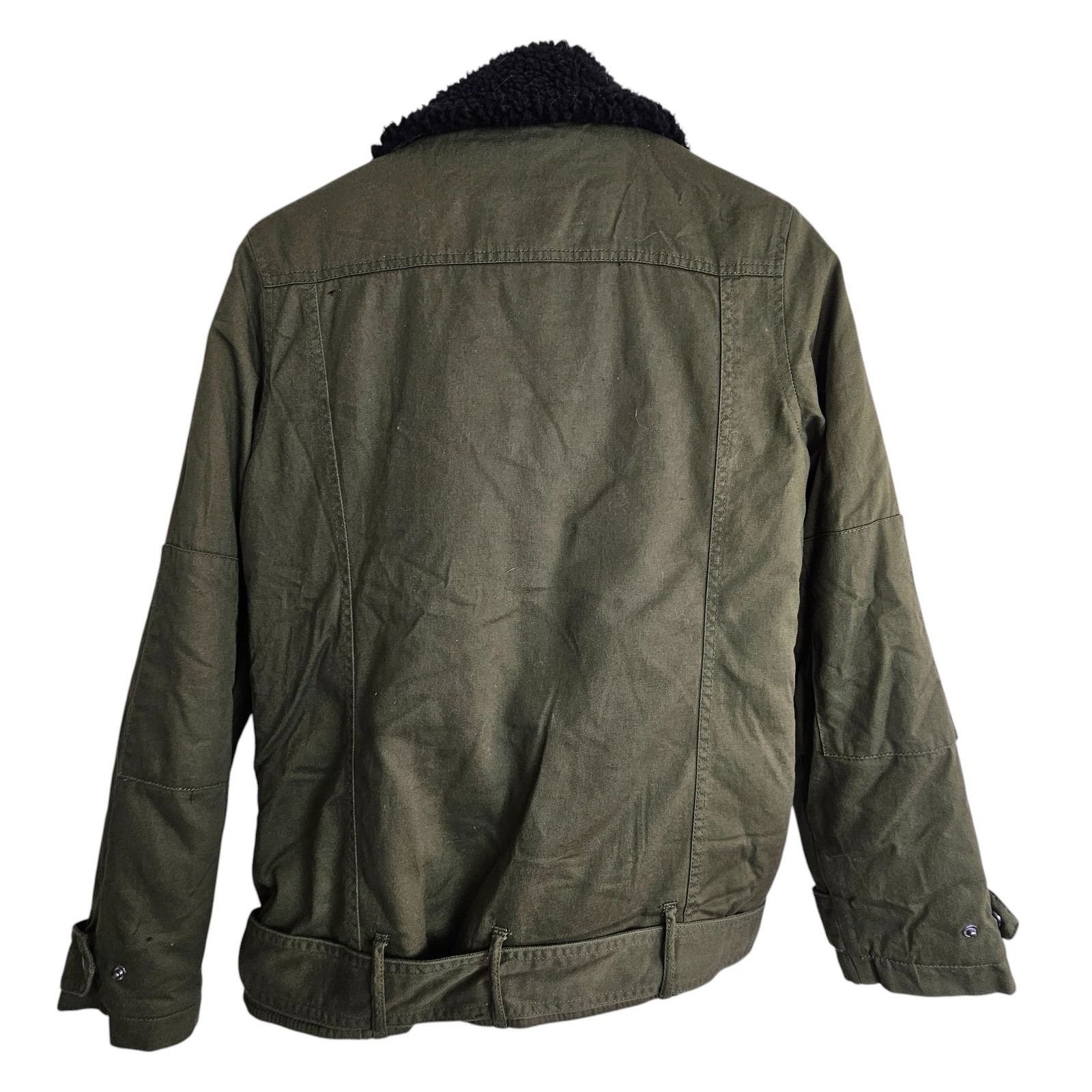 Express Express Mens Moto Jacket Sz XS Biker Rockability Streetwear Size US XS / EU 42 / 0 - 9 Thumbnail