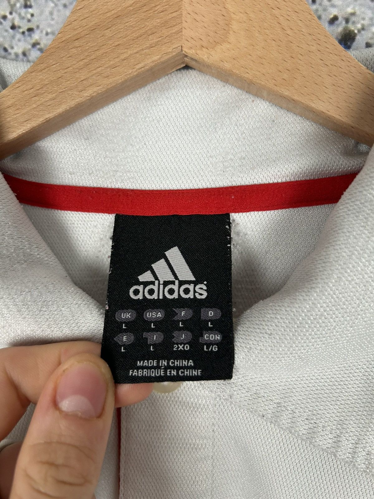 Adidas Vintage Adidas Chicago Bulls NBA 90s Y2K Sportswear Retro Size US L / EU 52-54 / 3 - 6 Thumbnail