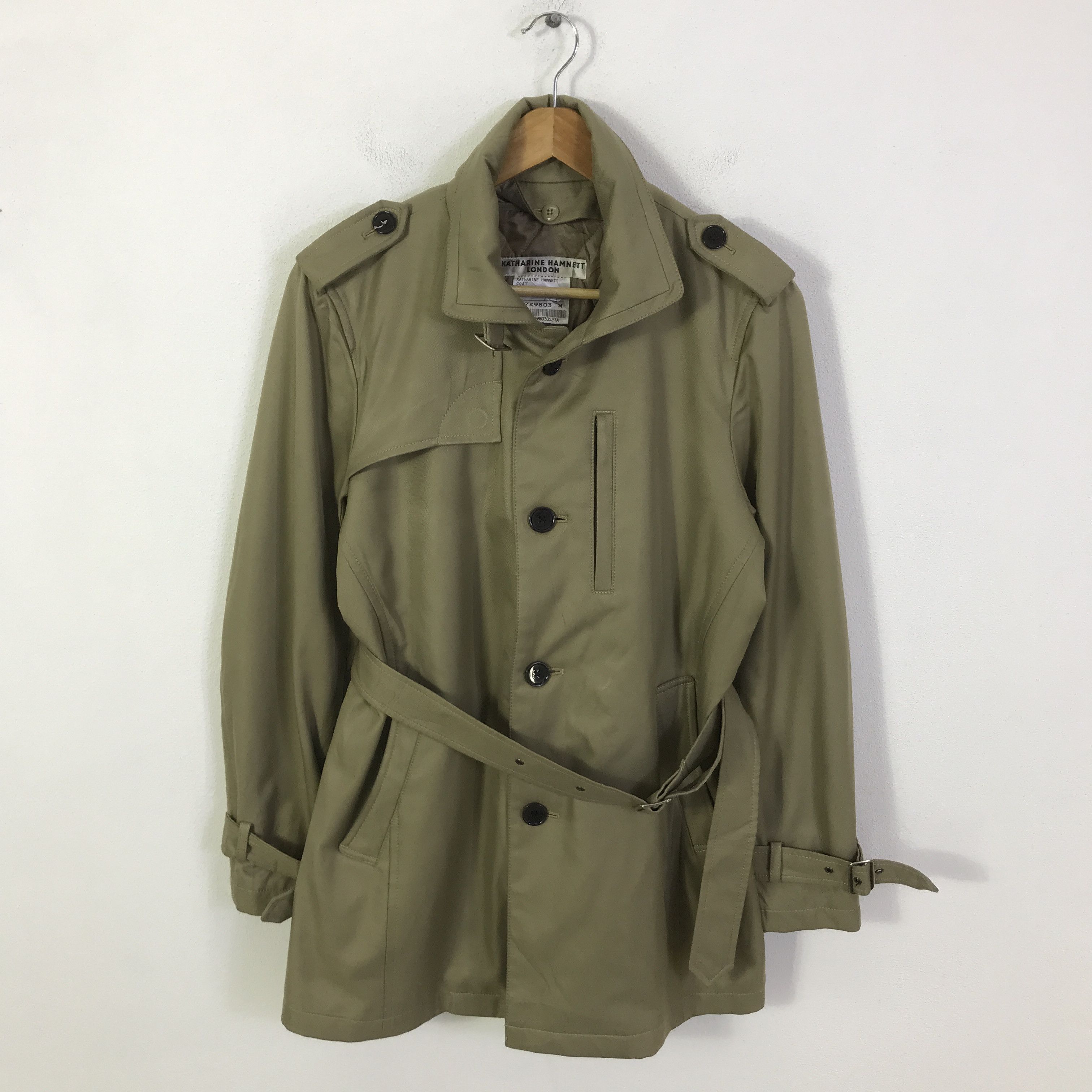 Katharine Hamnett London Vtg katharine hamnett london Parkas Jacket K103B4 Size US M / EU 48-50 / 2 - 1 Thumbnail