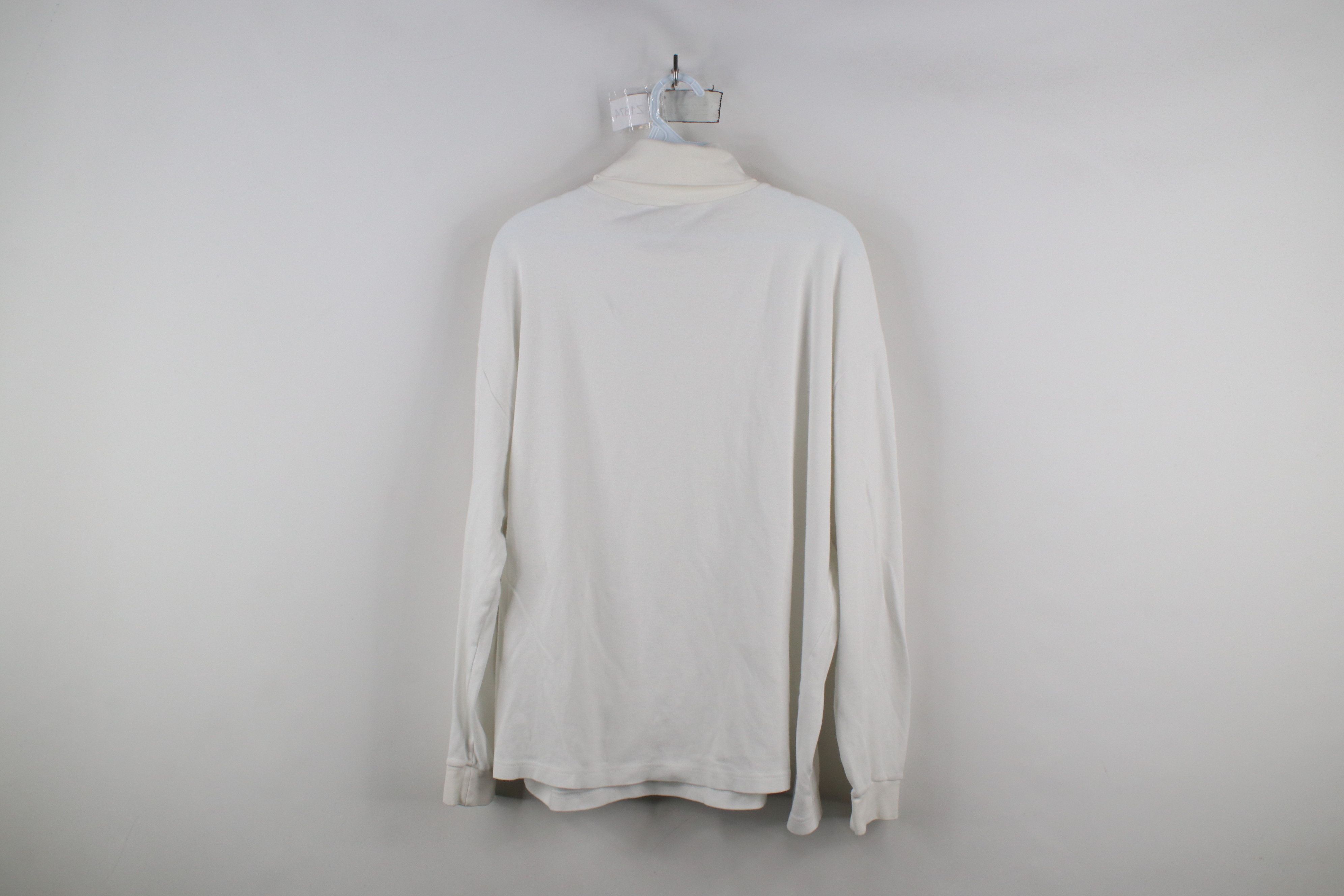 Vintage Vintage 90s Streetwear Long Sleeve Turtleneck T-Shirt Cotton Size US XL / EU 56 / 4 - 9 Thumbnail