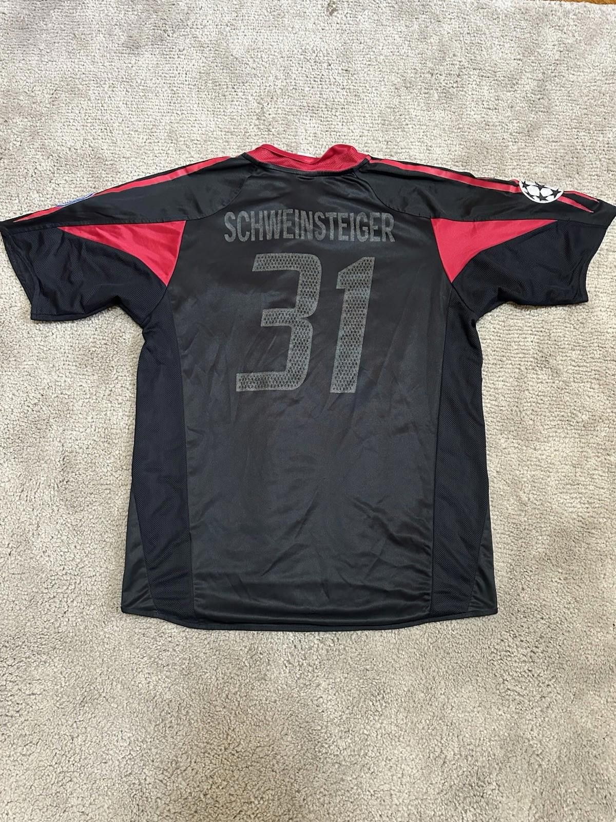 Adidas Bayern Munich 2004/05 Shirt Football Jersey #31 Schweinstei Size US M / EU 48-50 / 2 - 7 Thumbnail