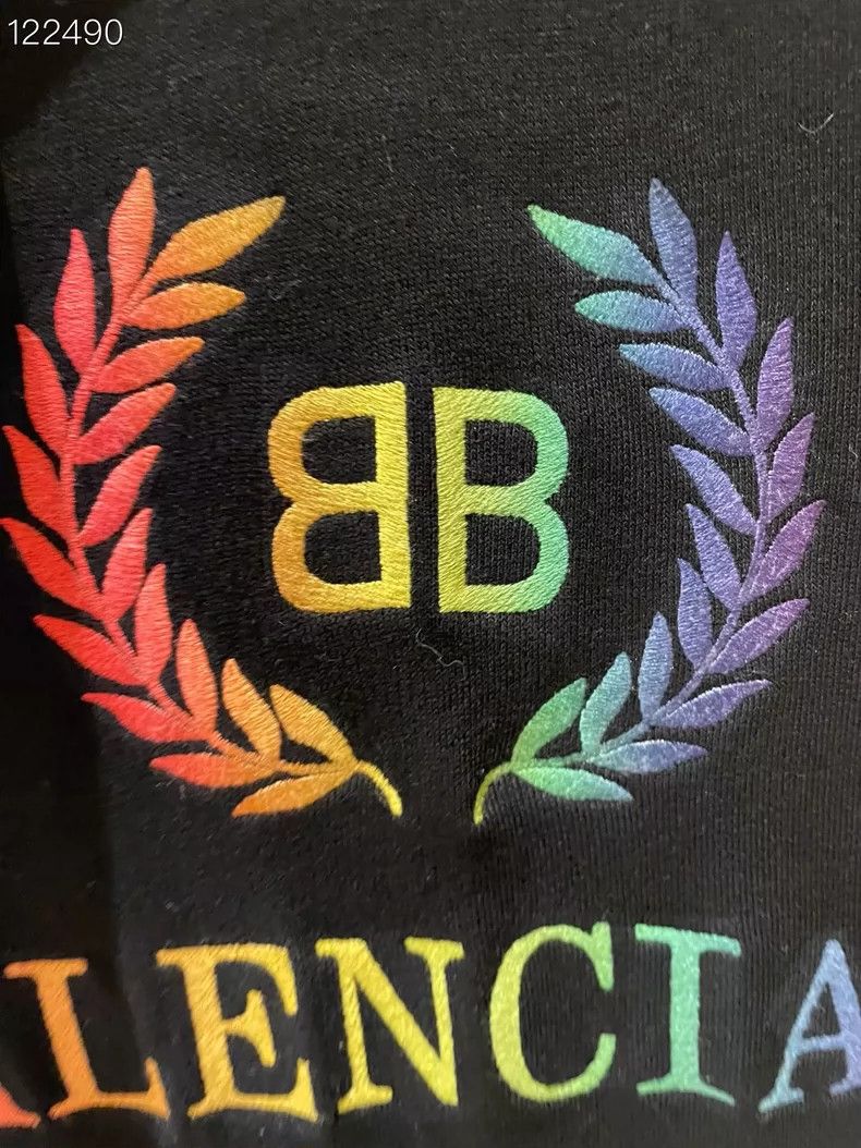 Other Balenciaga Rainbow wheat-spike embroidered monogram logo b Size US S / EU 44-46 / 1 - 3 Thumbnail