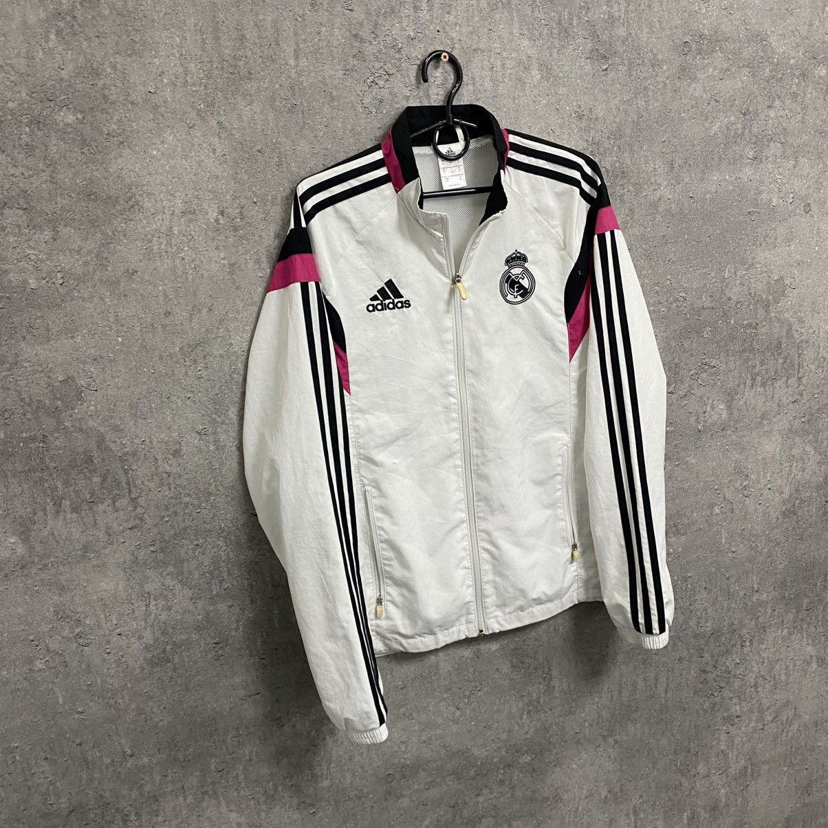 Adidas Real Madrid Adidas 2014 Football training soccer jacket Size US S / EU 44-46 / 1 - 3 Thumbnail