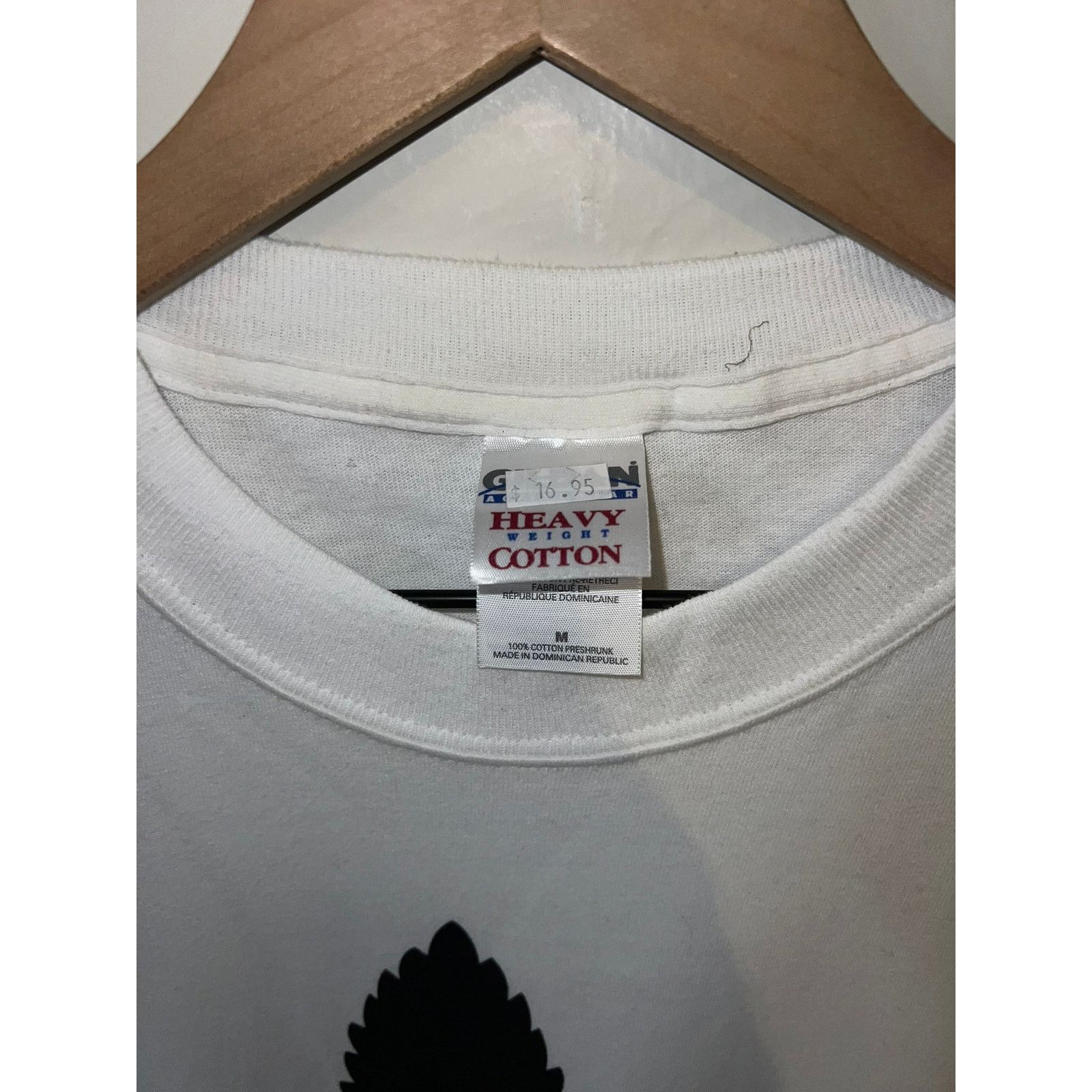Gildan Y2K Addicted Adidas Weed Marijuana Smoke White Shirt 2000s M Size US M / EU 48-50 / 2 - 5 Thumbnail