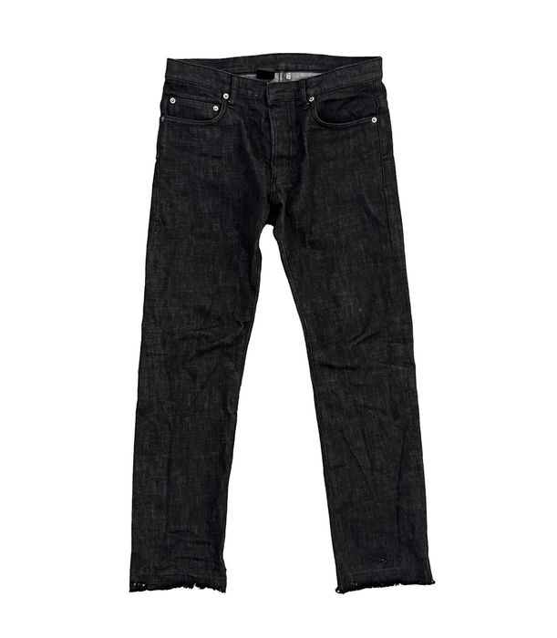 Dior AW07 Dior By Hedi Slimane Selvage Frayed Denim | Grailed