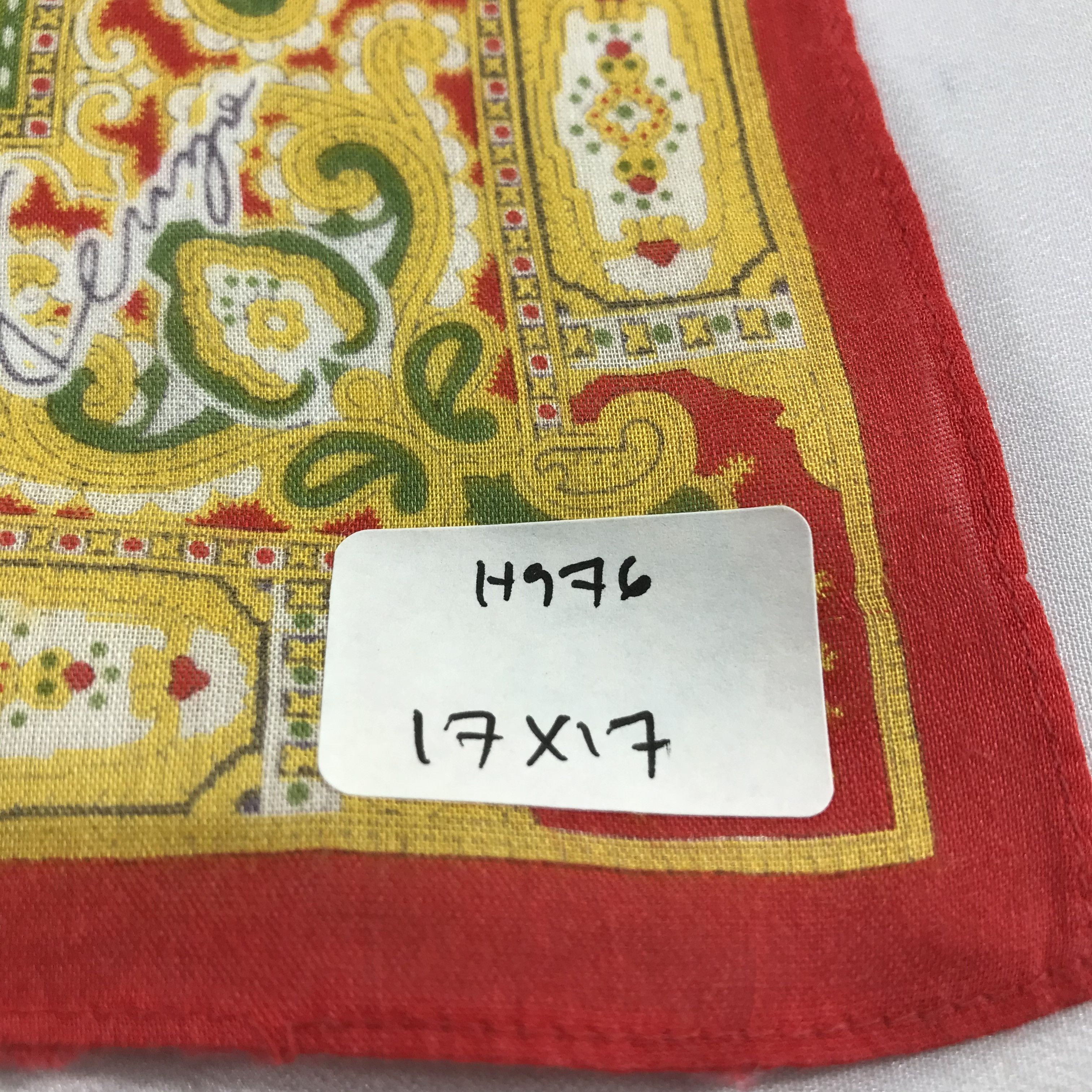 Kenzo Kenzo Baroque Handkerchief Neckerchief Bandana H976 Size ONE SIZE - 5 Thumbnail
