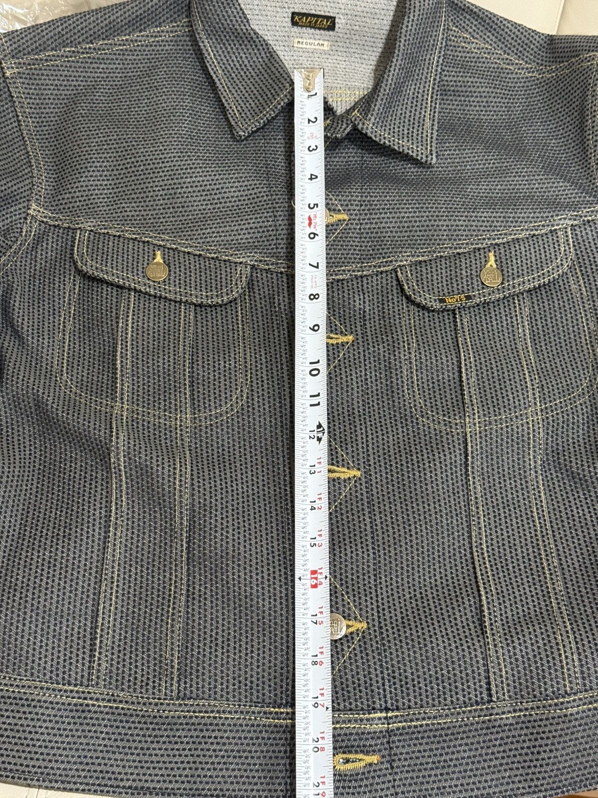 Kapital Kapital Century Denim No.7 Westerner Jacket(Regular) Size US M / EU 48-50 / 2 - 2 Thumbnail