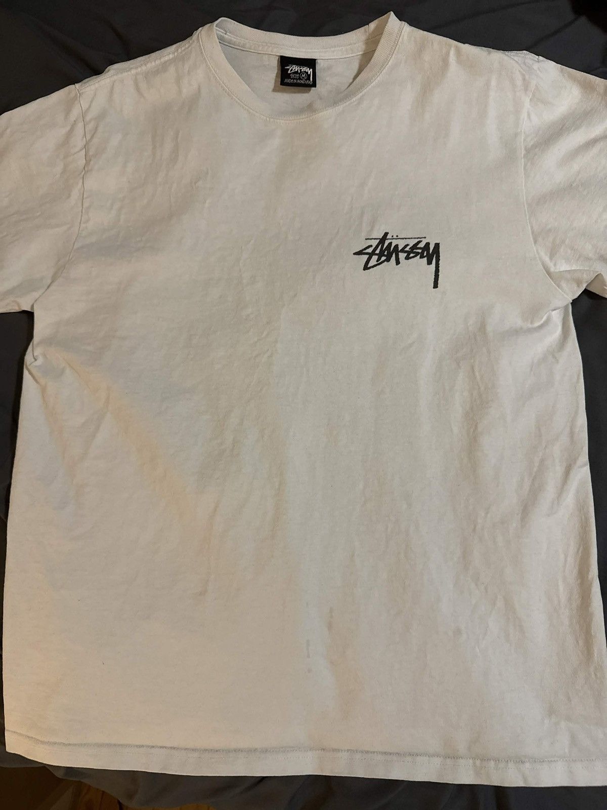 Stussy White stussy 8 ball cherry tee Size US M / EU 48-50 / 2 - 2 Thumbnail