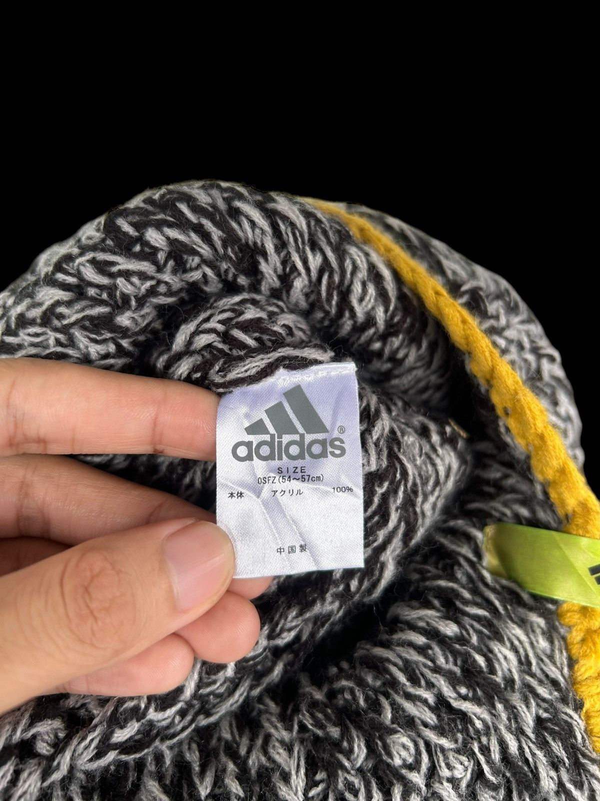 Japanese Brand × Kapital × Vintage Crochet Knitted Japanese Adidas Beanie Hats Rare 🎌☠️ Size ONE SIZE - 6 Thumbnail