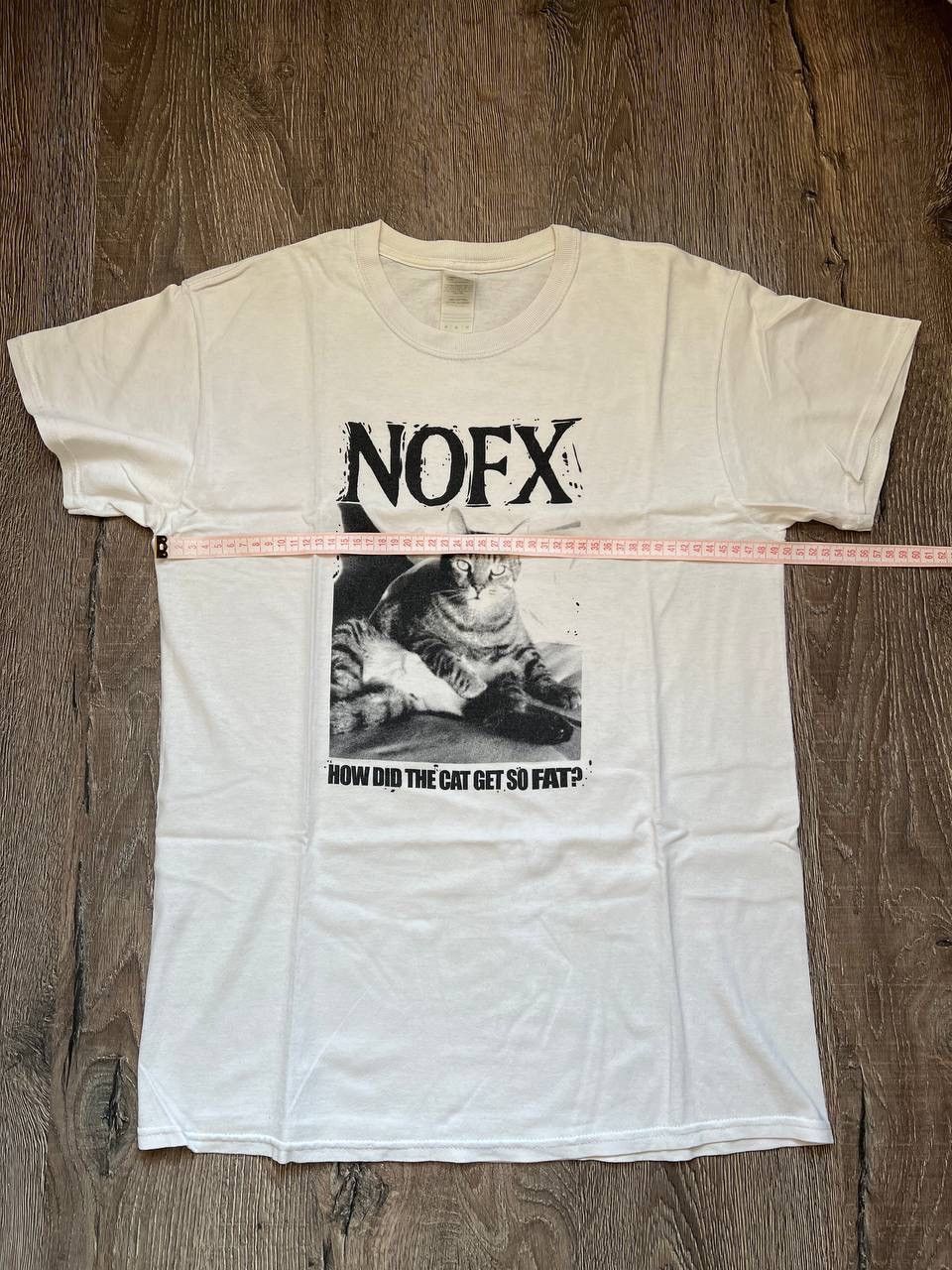 Band Tees Vintage Nofx how did the cat get so fat punk rock t shirt Size US M / EU 48-50 / 2 - 8 Thumbnail