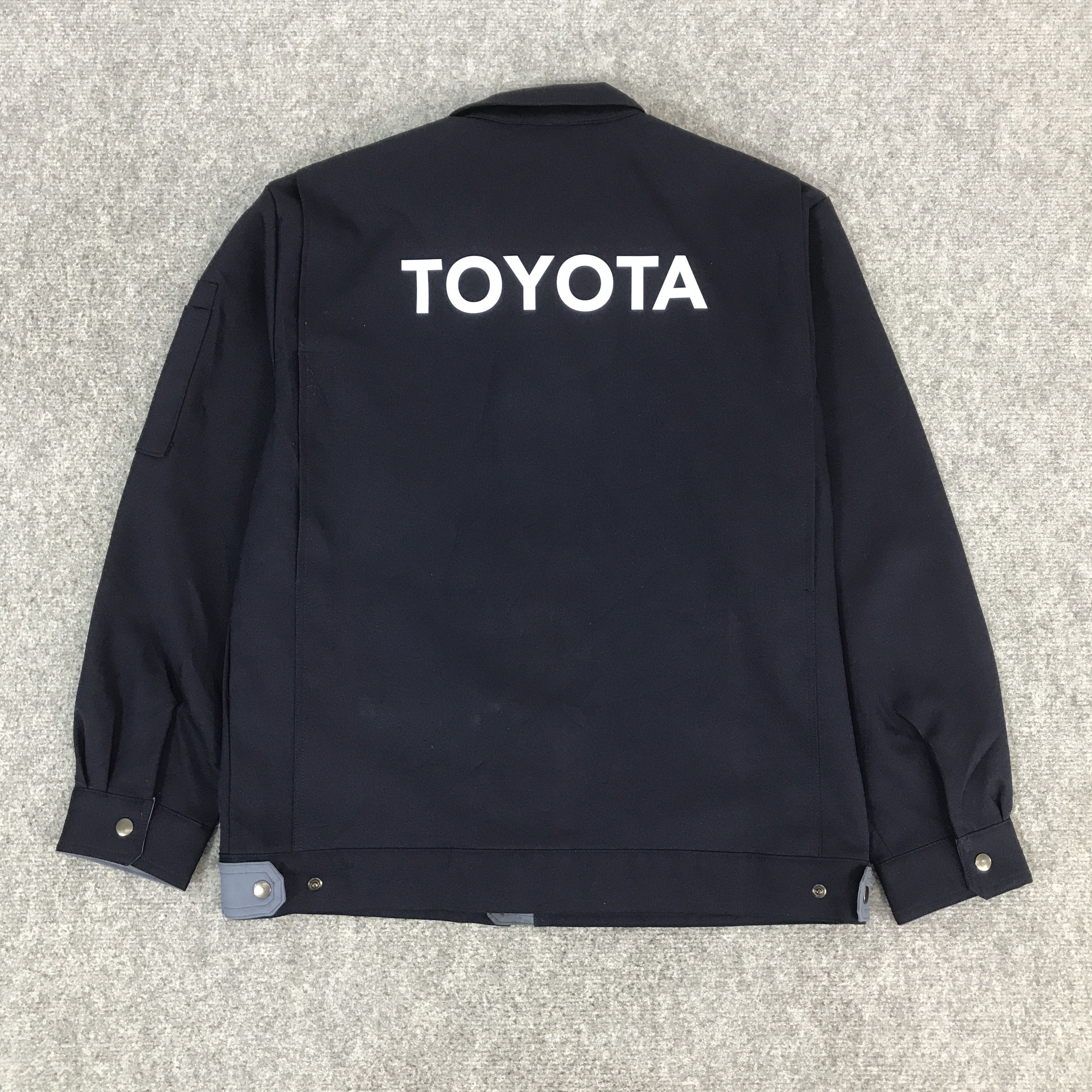 Japanese Brand TOYOTA RACING TEAM NAVY CUSTOM JACKET K64B17 Size US M / EU 48-50 / 2 - 1 Thumbnail