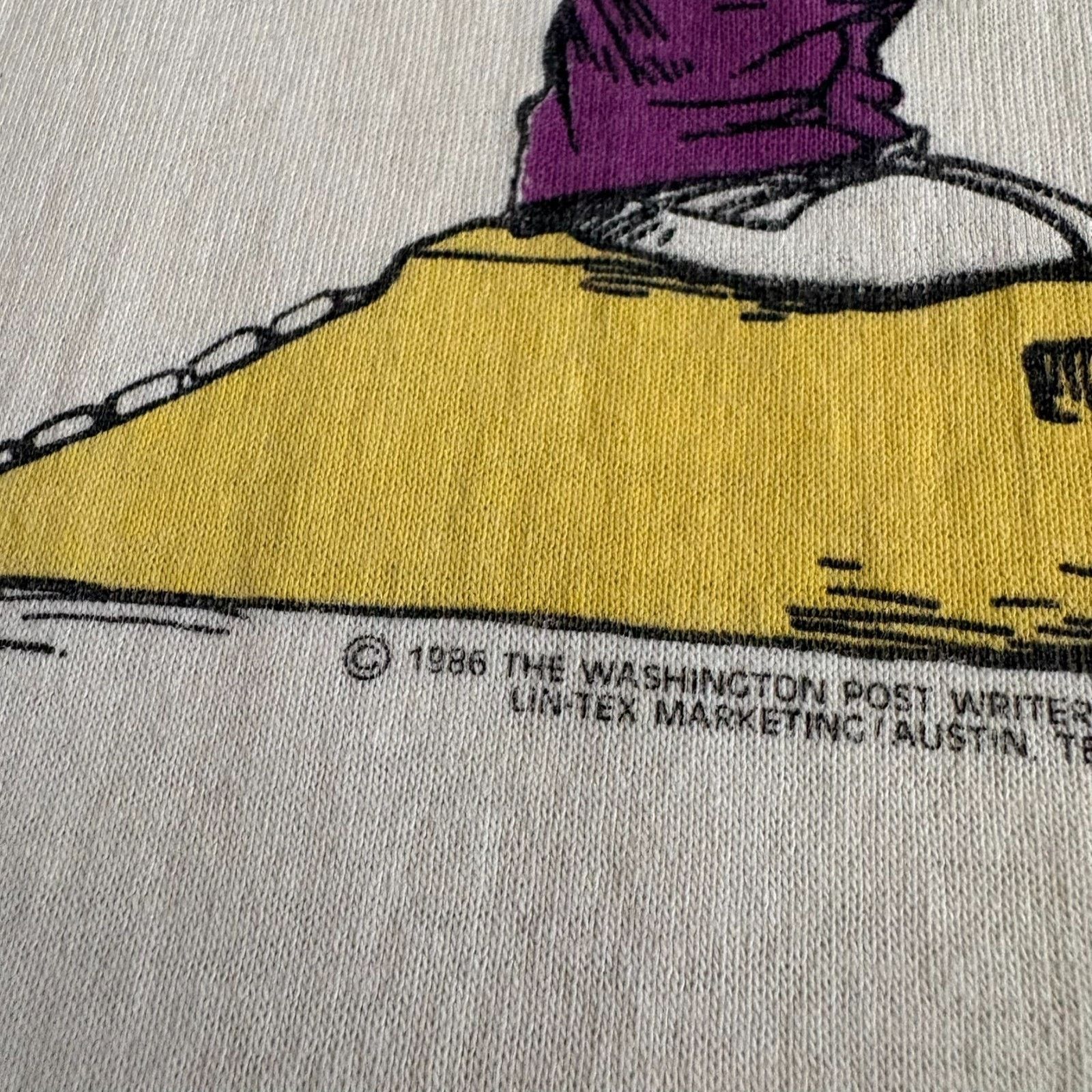 Vintage Vintage Computer Tech T-Shirt Men's Size L 1986 I Think Size US L / EU 52-54 / 3 - 3 Thumbnail