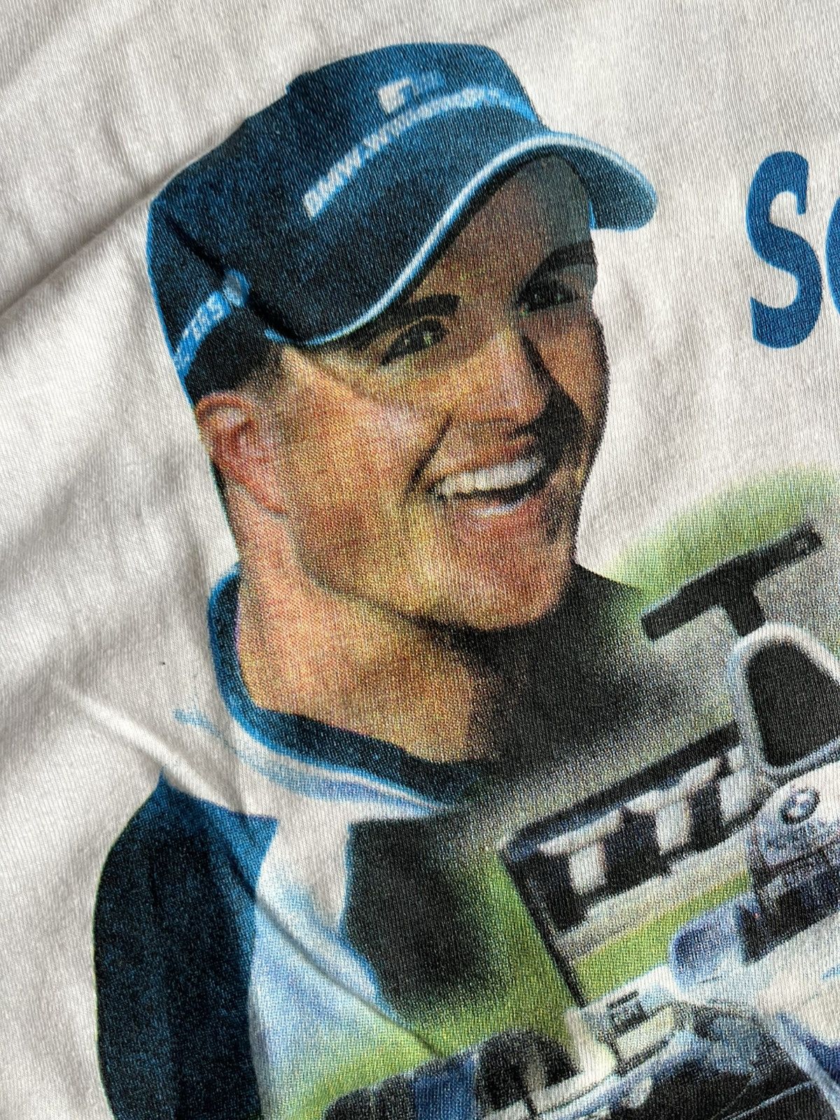 Formula 1 × Vintage Vintage 90s Ralf Schumacher BMW Williams F1 Racing Team Tee Size US L / EU 52-54 / 3 - 3 Thumbnail