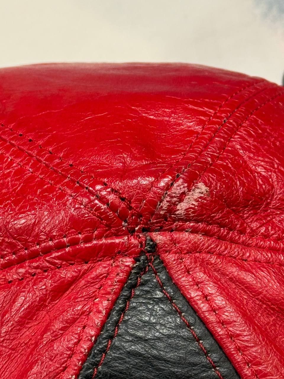 Harley Davidson Vintage Rare Harley Davidson Motorcycles Leather Cap Size ONE SIZE - 6 Thumbnail