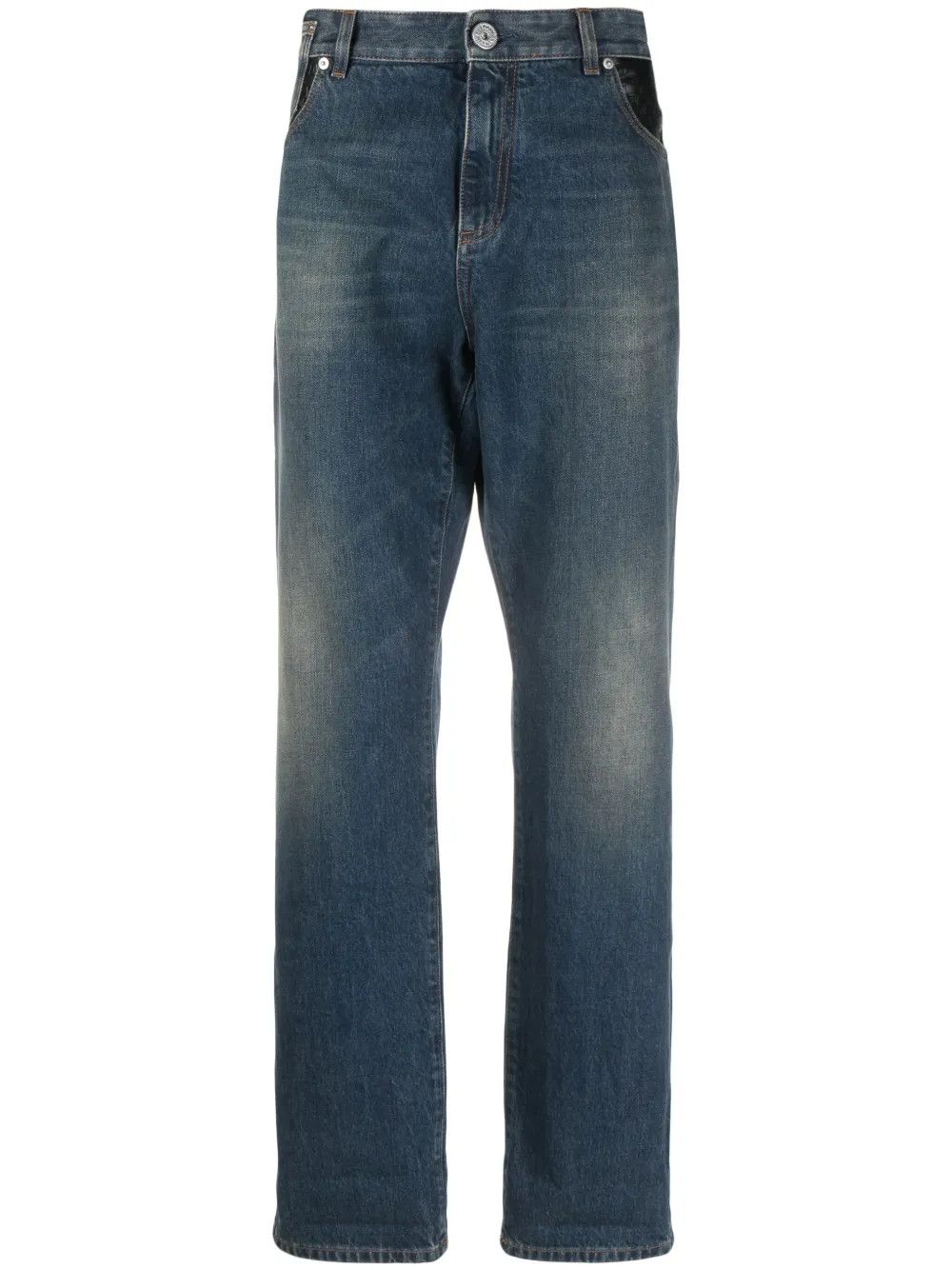 Balmain o1y0426 Denim Pant in Blue Size US 30 / EU 46 - 1 Thumbnail