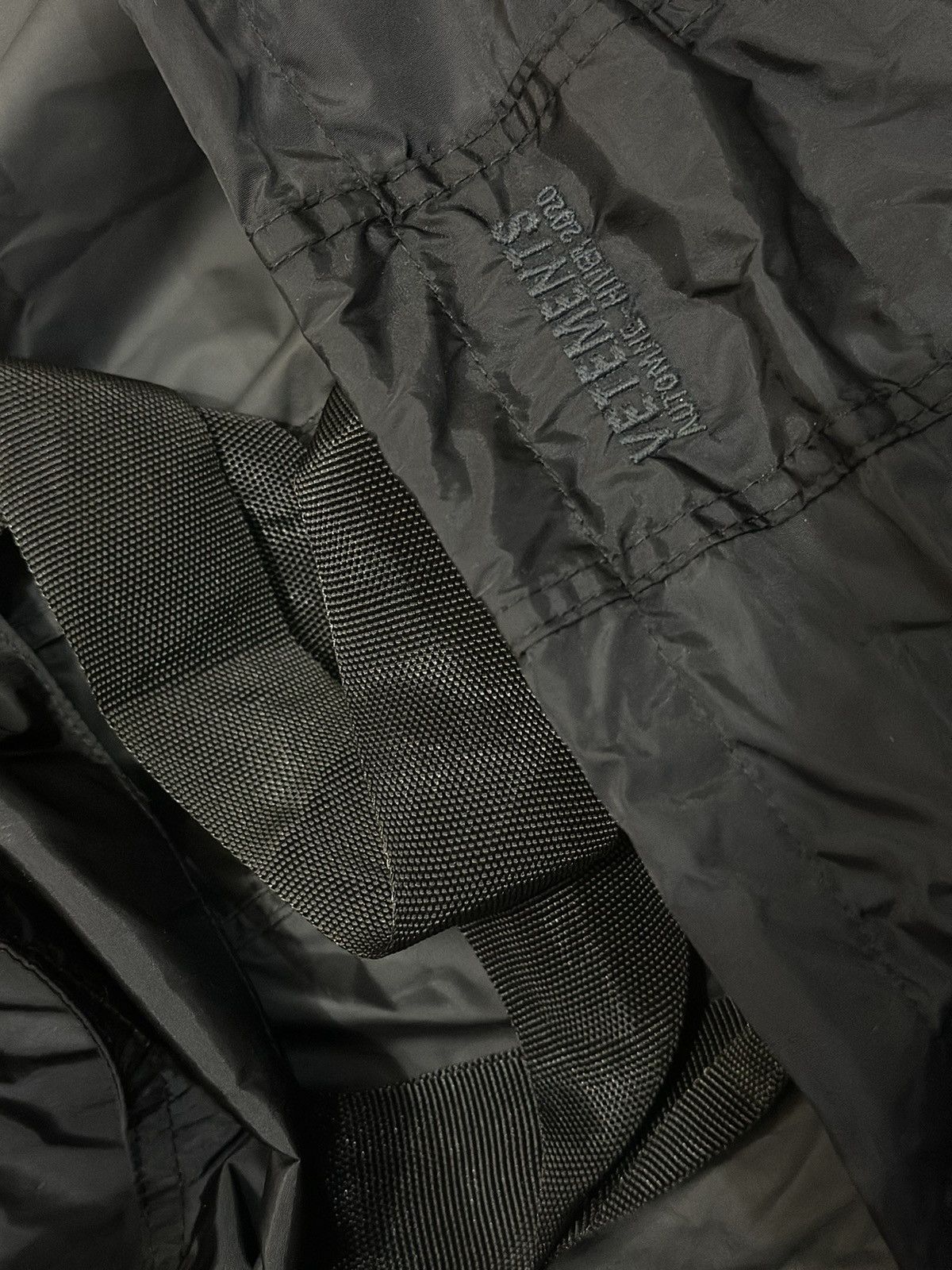 Vetements AW19 Vetements Interpol Packable hood and convertible jacket Size US S / EU 44-46 / 1 - 4 Thumbnail