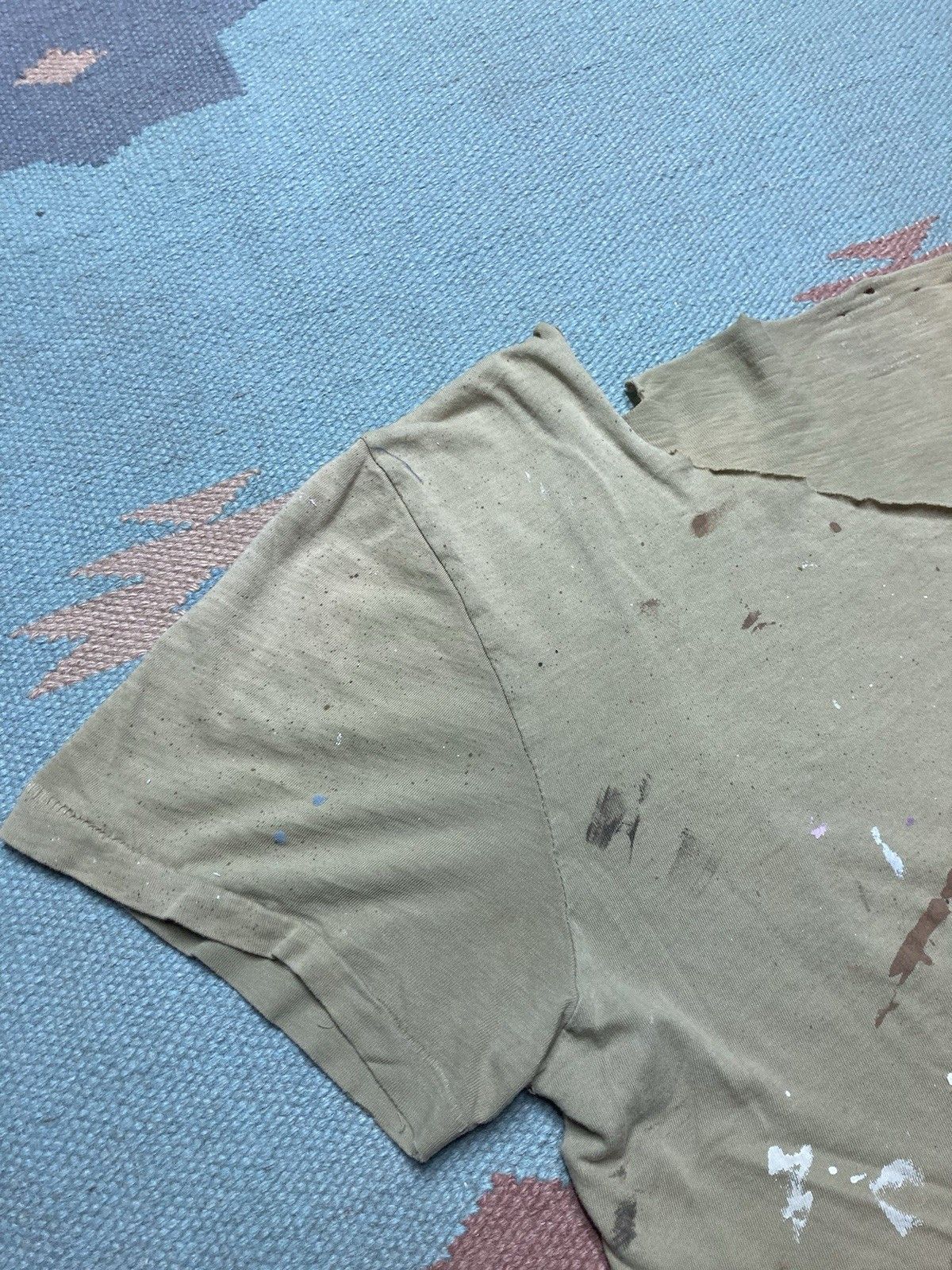 Urban Outfitters Urban outfitters pocket t shirt paint distressed splatter M Size US M / EU 48-50 / 2 - 5 Thumbnail