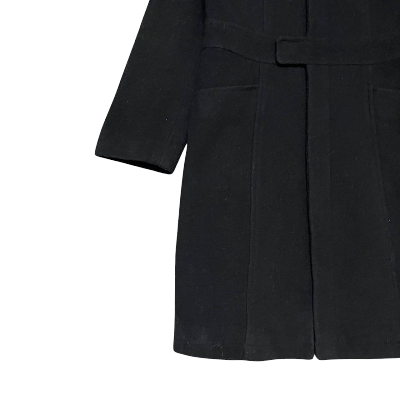 Yohji Yamamoto Vintage Ined Yohji Yamamoto Wool Long Coat Size US S / EU 44-46 / 1 - 3 Thumbnail