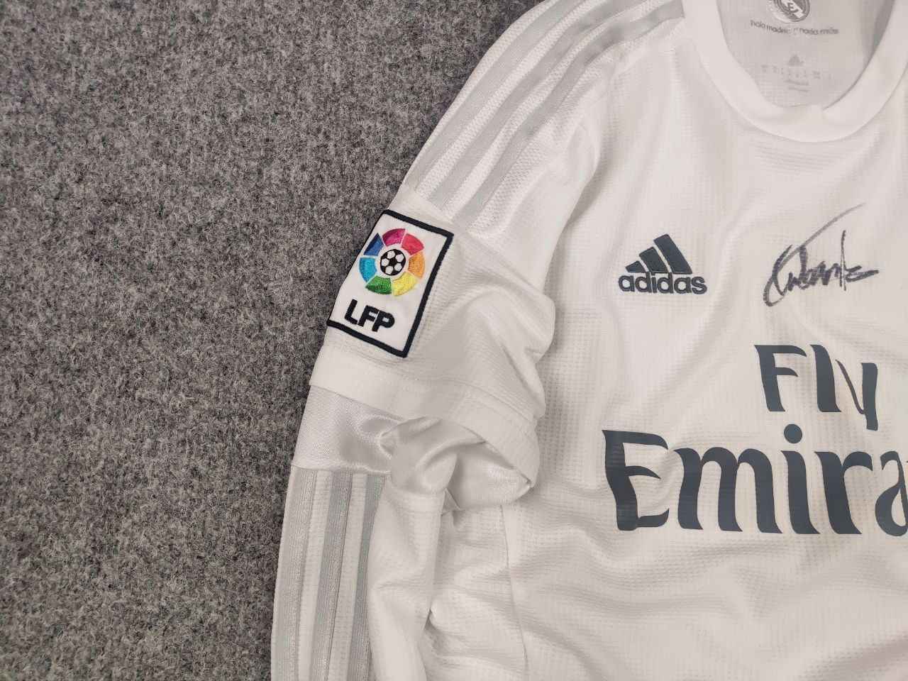 Aut 2015-16 Adidas Real Madrid Long Sleeve Jersey Shirt Home
