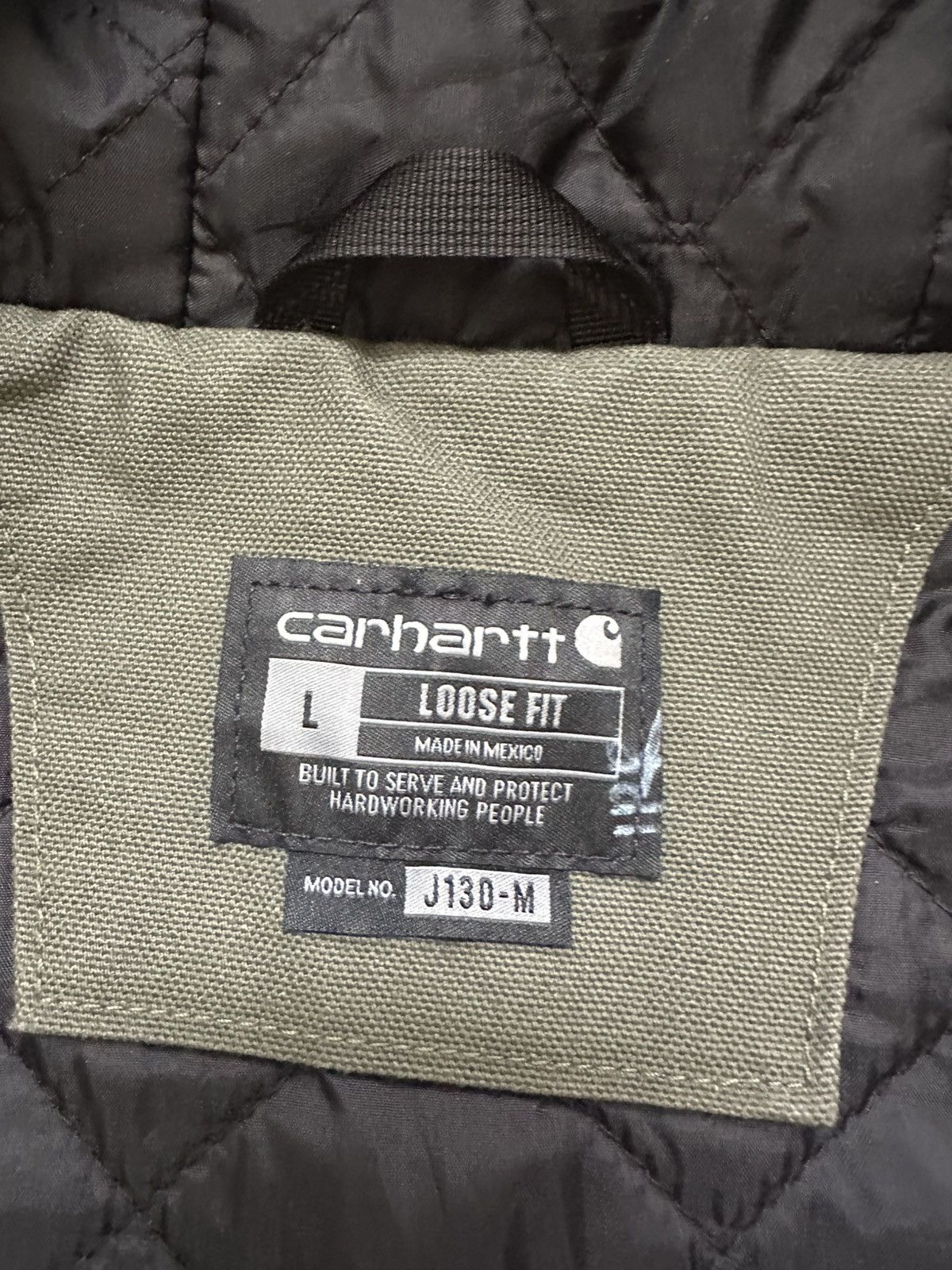Carhartt × Vintage Carhart Zip Up Jacket J130-M Size US L / EU 52-54 / 3 - 4 Thumbnail