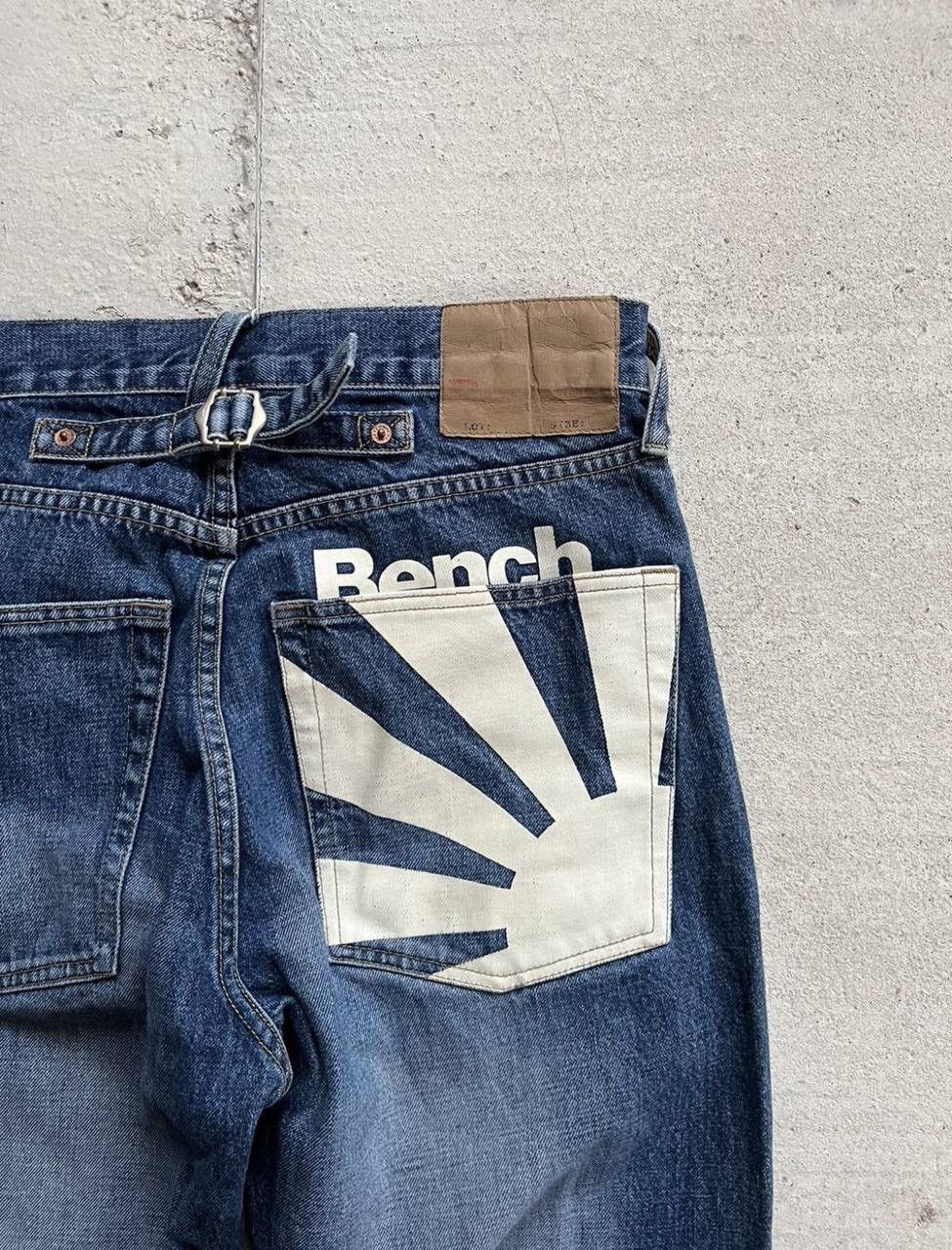 Bench Vintage Bench Baggy Buckle Back Heelbite Rap Jeans Size US 30 / EU 46 - 4 Thumbnail