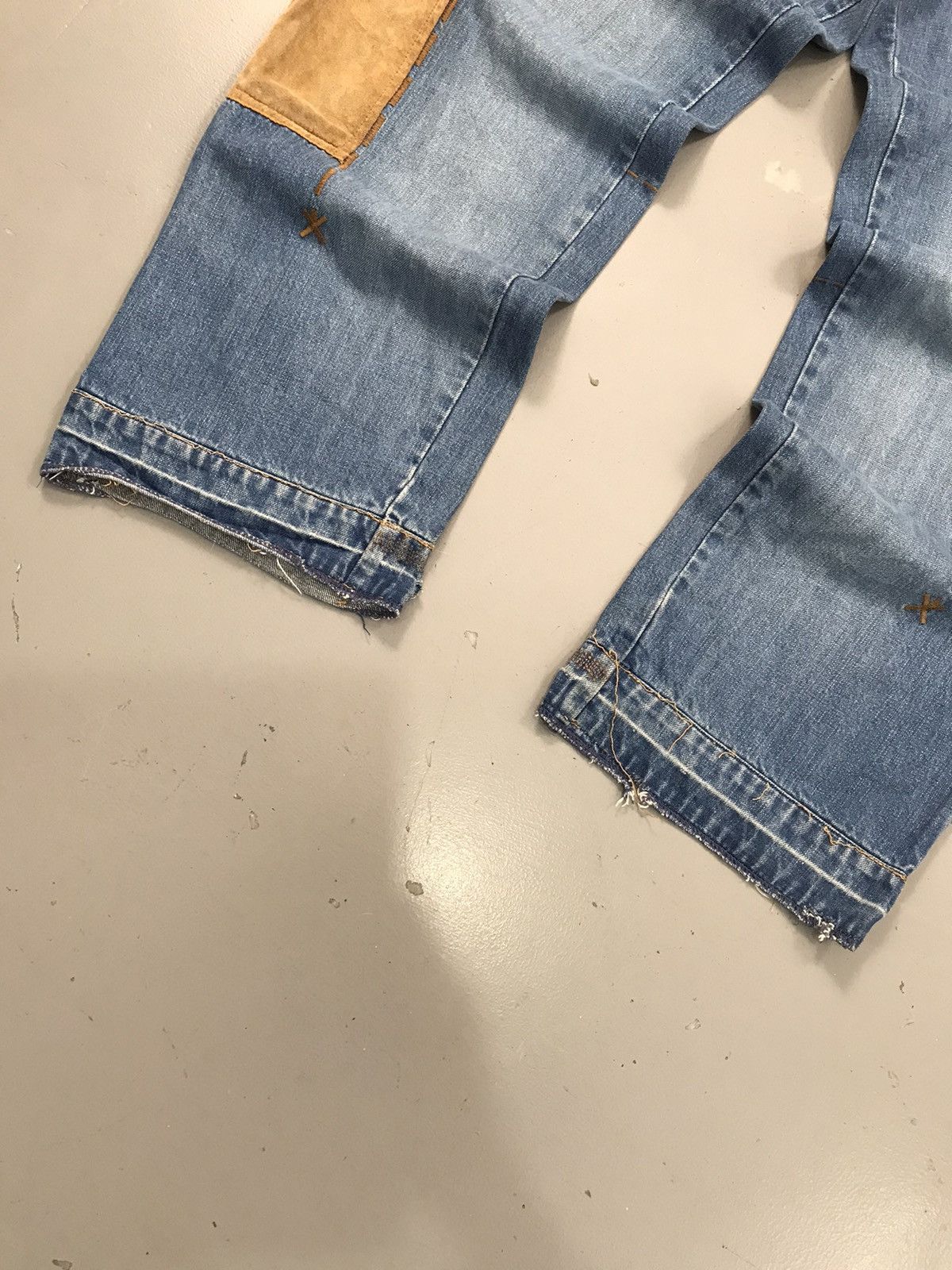 Vintage Crazy Vintage vokal bottom stitch denim Size US 34 / EU 50 - 3 Thumbnail