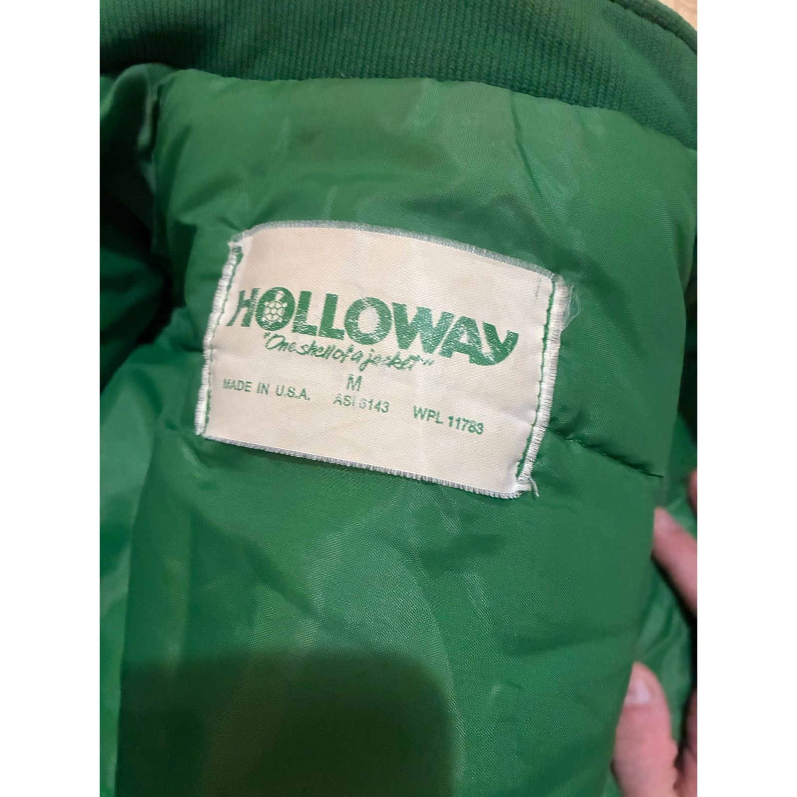 Holloway Vintage Pioneer Seed Jacket Holloway Green Insulated Med USA Size US M / EU 48-50 / 2 - 6 Thumbnail