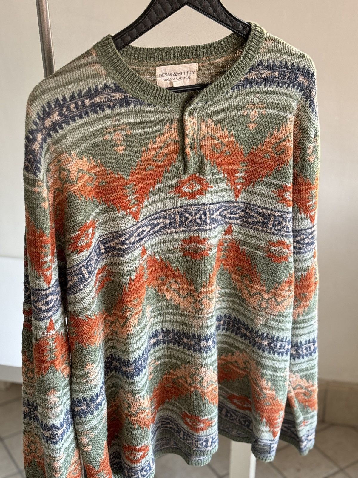 Denim & Supply Ralph Lauren Ralph Lauren Denim & Supply Southwestern Knit Sweater XL Size US XL / EU 56 / 4 - 1 Thumbnail