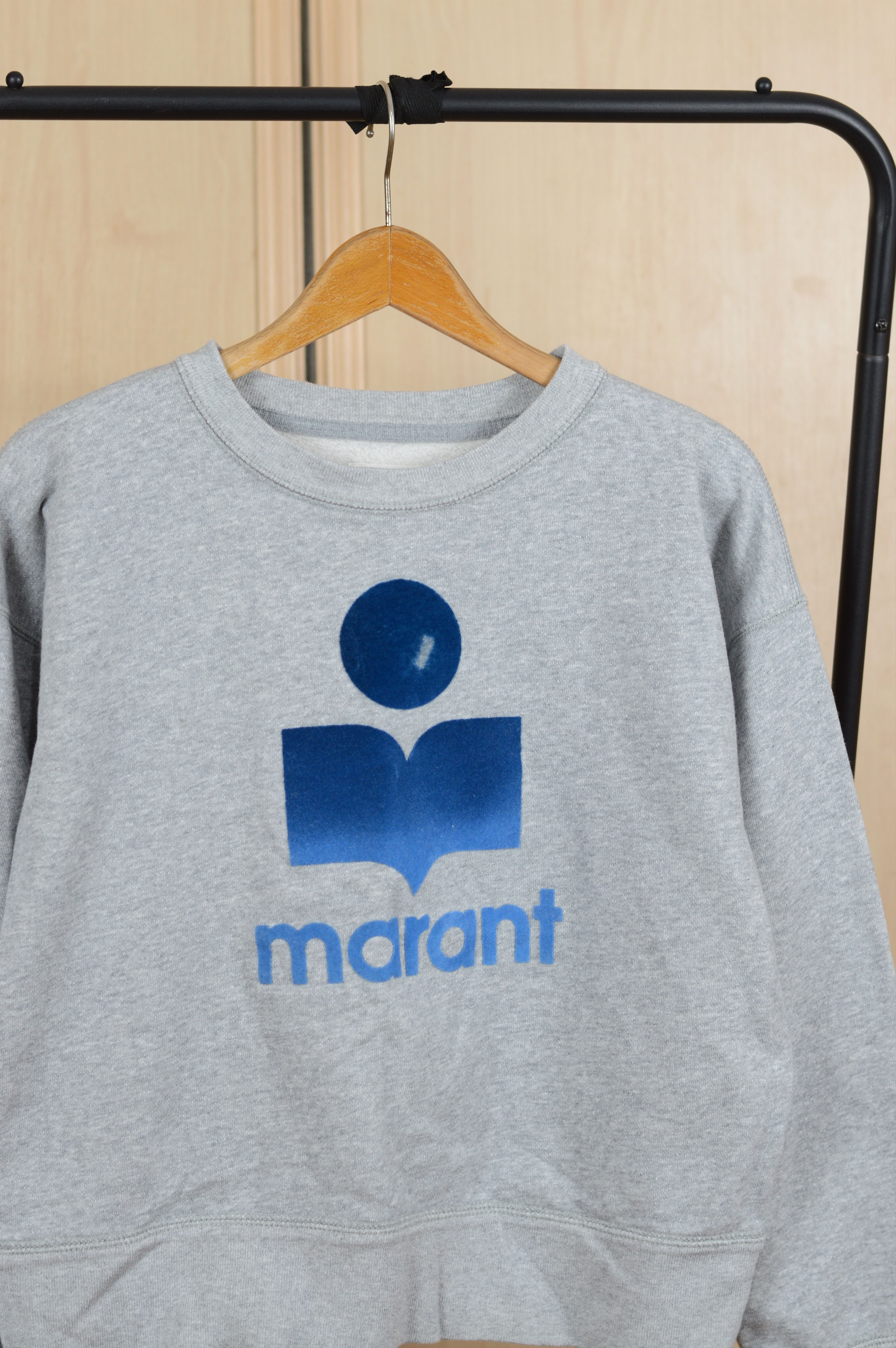 Isabel Marant Etoile Isabel Marant Big Logo Sweatshirt Size S / US 4 / IT 40 - 2 Thumbnail